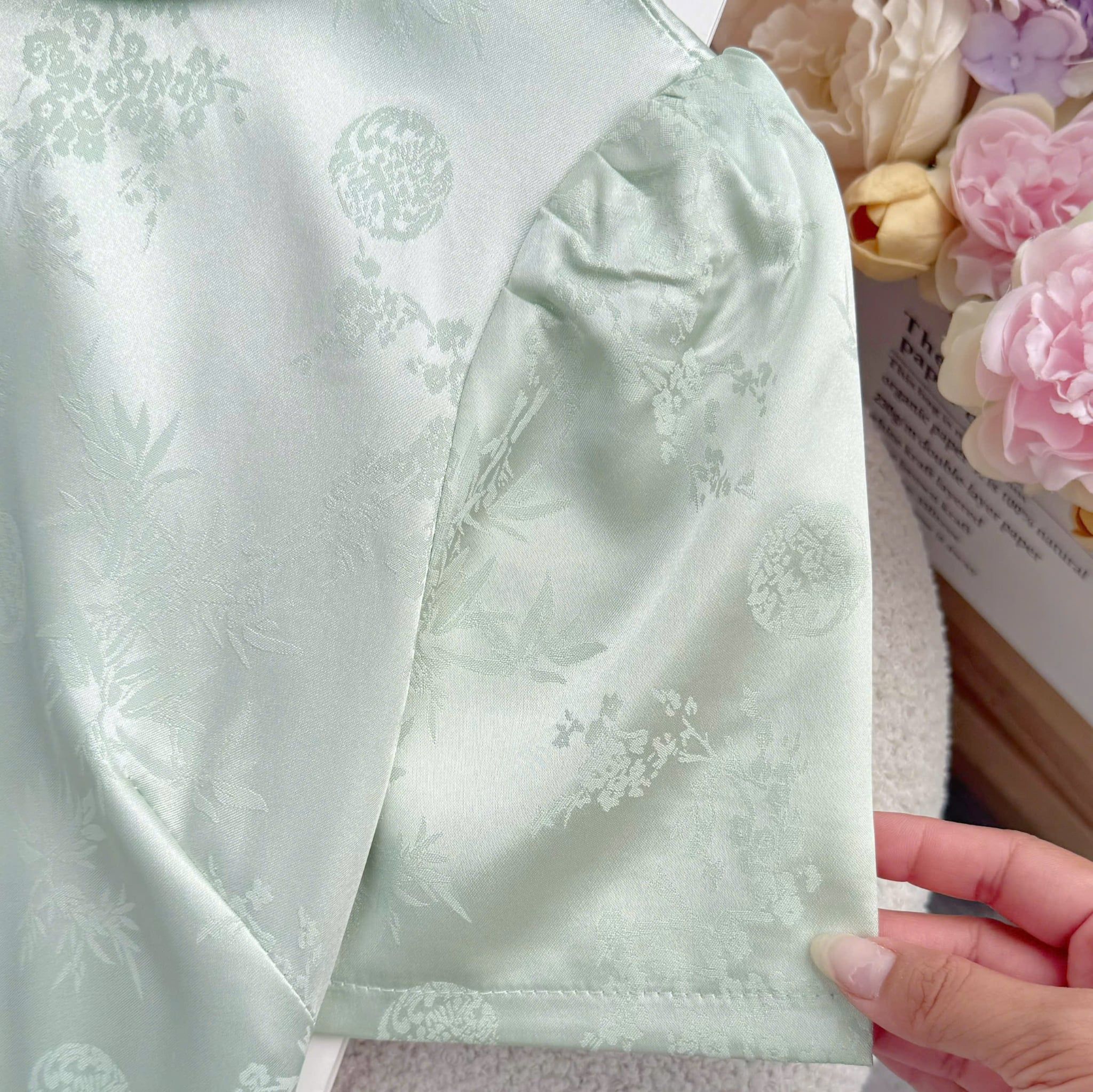 Đầm Thiết Kế Cổ Tròn Dáng Dài Đầm Đi Tiệc TuTu Store Mã D1911