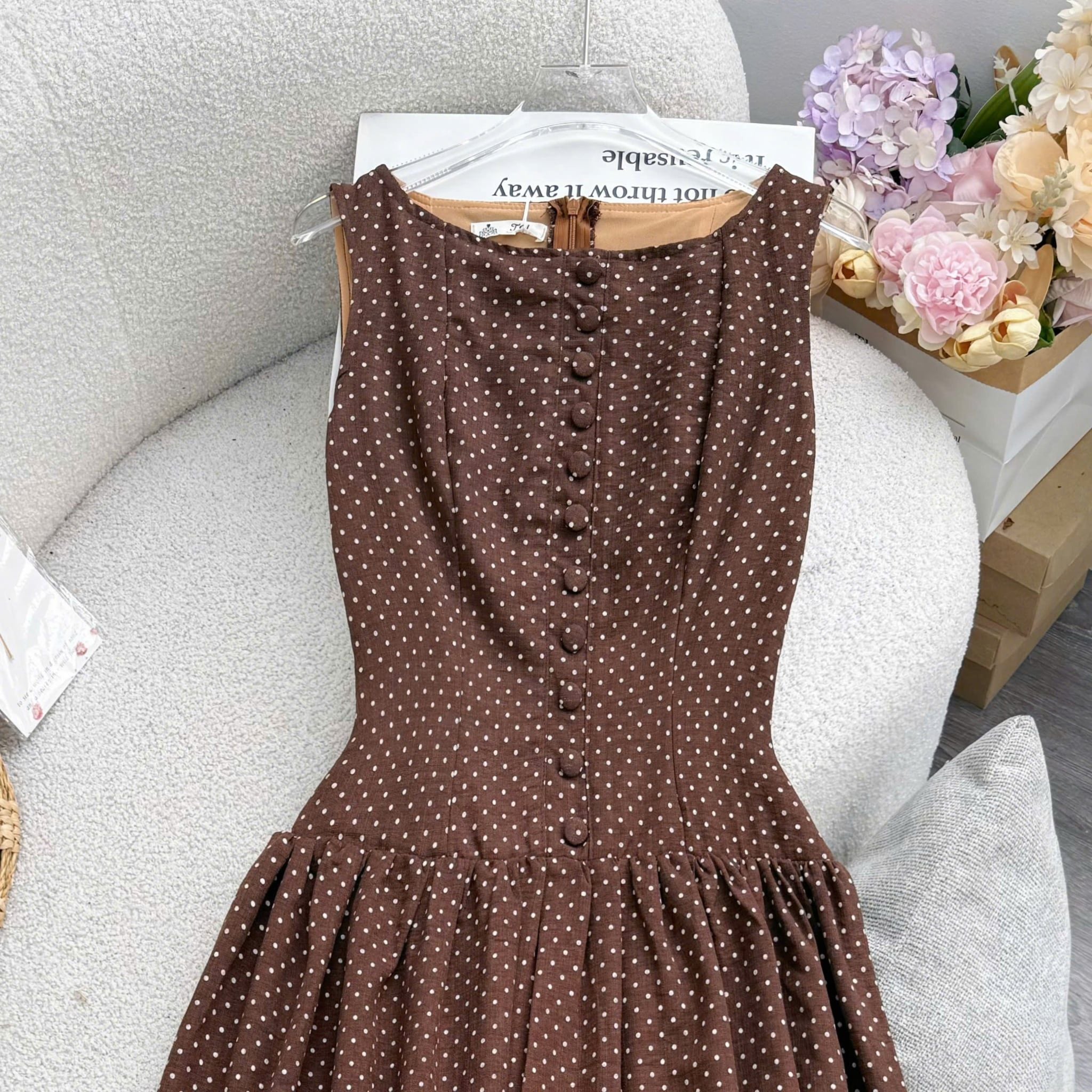 Đầm Thiết Kế Cổ Thuyền Hai Dây Bản To Đầm Đi Tiệc TuTu Store Mã D1908
