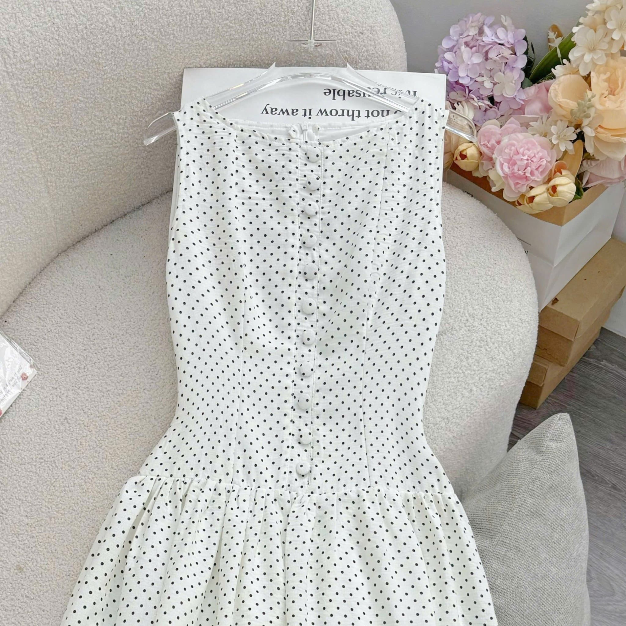 Đầm Thiết Kế Cổ Thuyền Hai Dây Bản To Đầm Đi Tiệc TuTu Store Mã D1908