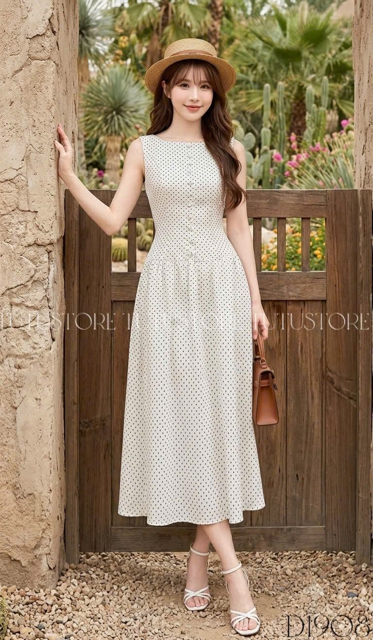 Đầm Thiết Kế Cổ Thuyền Hai Dây Bản To Đầm Đi Tiệc TuTu Store Mã D1908