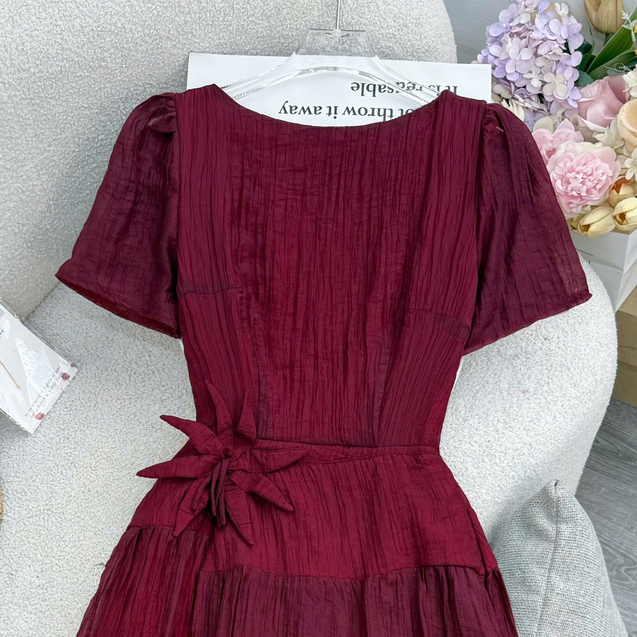 Đầm Thiết Kế Cổ Thuyền Dáng Dài Đầm Đi Tiệc TuTu Store Mã D1907