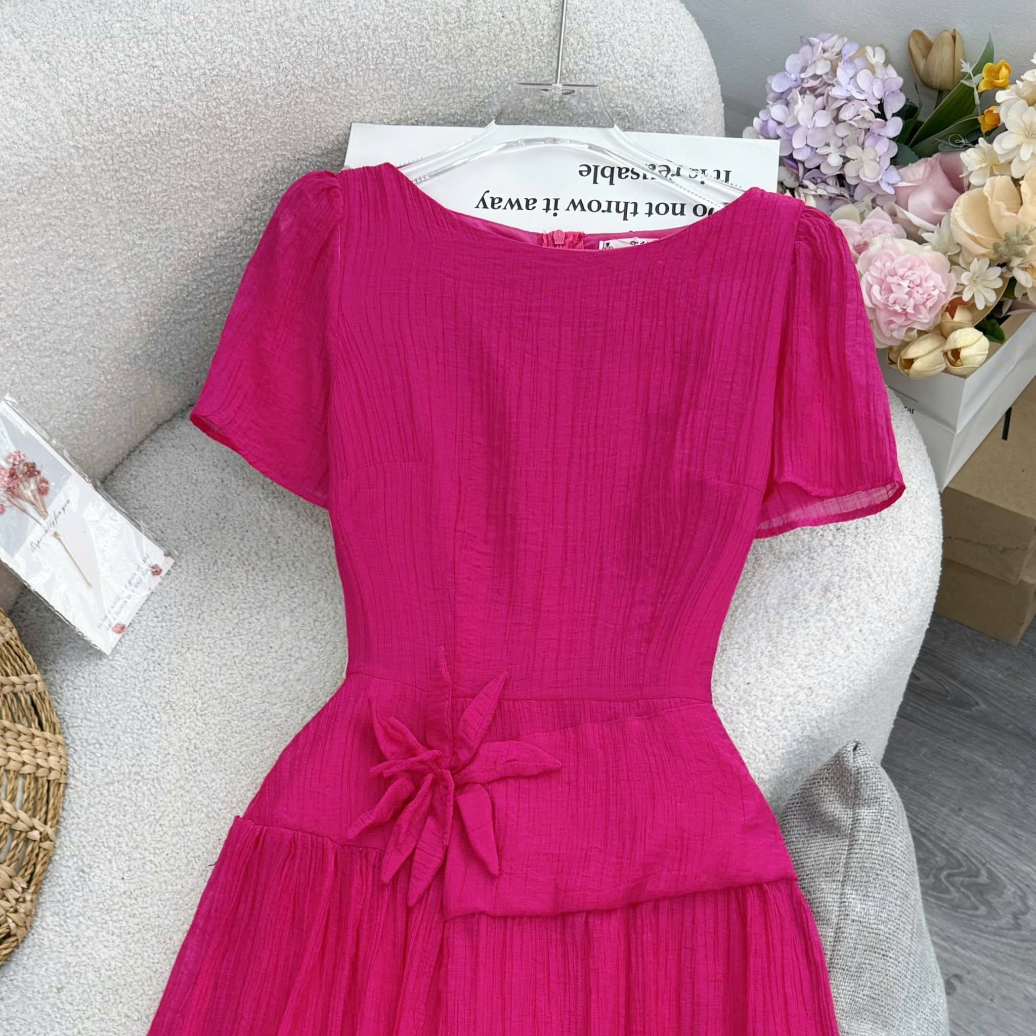 Đầm Thiết Kế Cổ Thuyền Dáng Dài Đầm Đi Tiệc TuTu Store Mã D1907