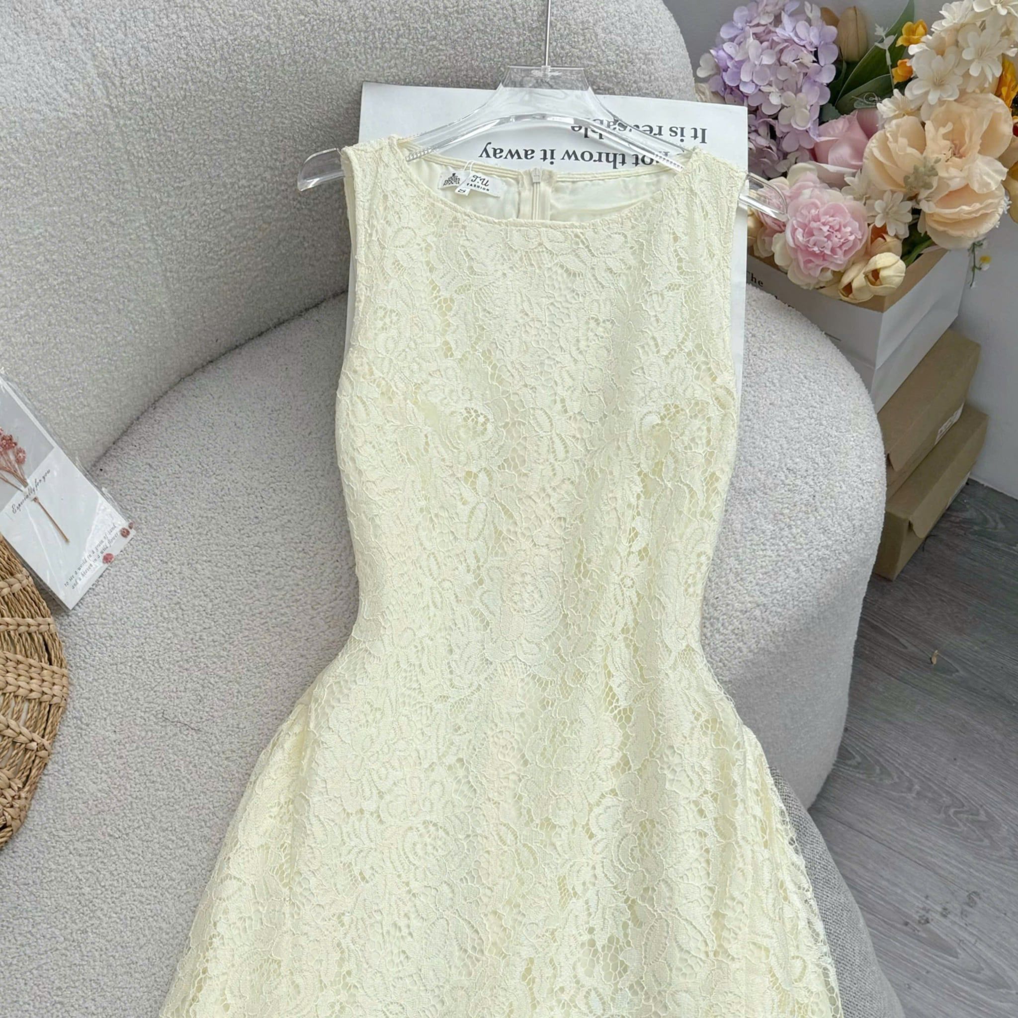 Đầm Thiết Kế Cổ Thuyền Hai Dây Dáng Dài Đầm Đi Tiệc TuTu Store Mã D1910