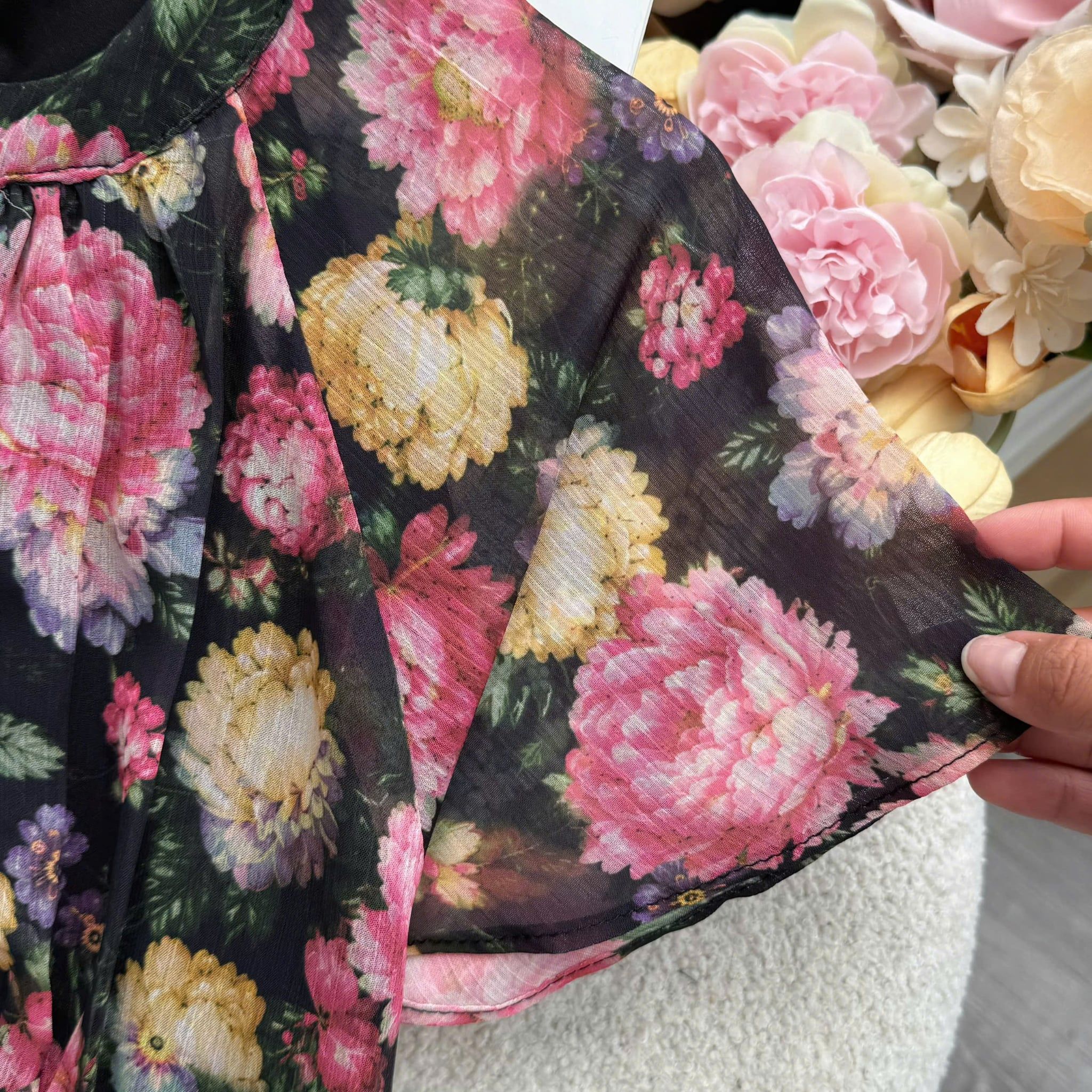 Đầm Thiết Kế Cổ Tròn Nhấn Eo Xinh Dáng Dài Đầm Đi Tiệc TuTu Store Mã D1903