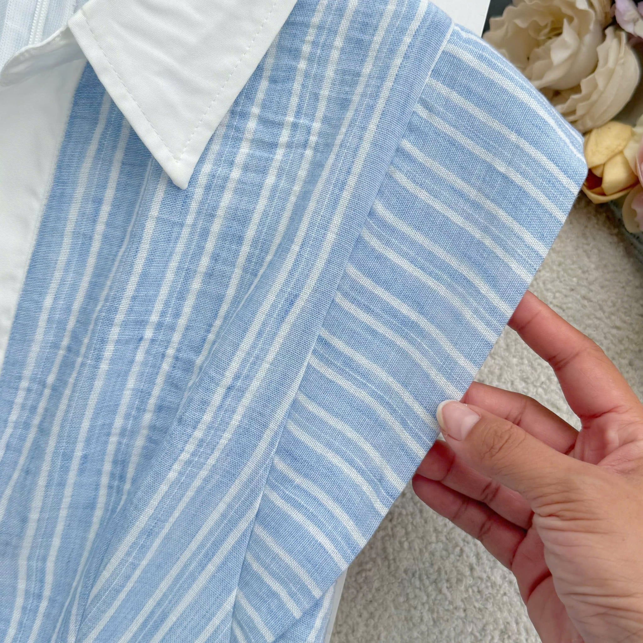 Đầm Thiết Kế Cổ Sơ Mi Dáng Xòe Nhẹ Nhàng Đầm Đi Tiệc TuTu Store Mã D1940