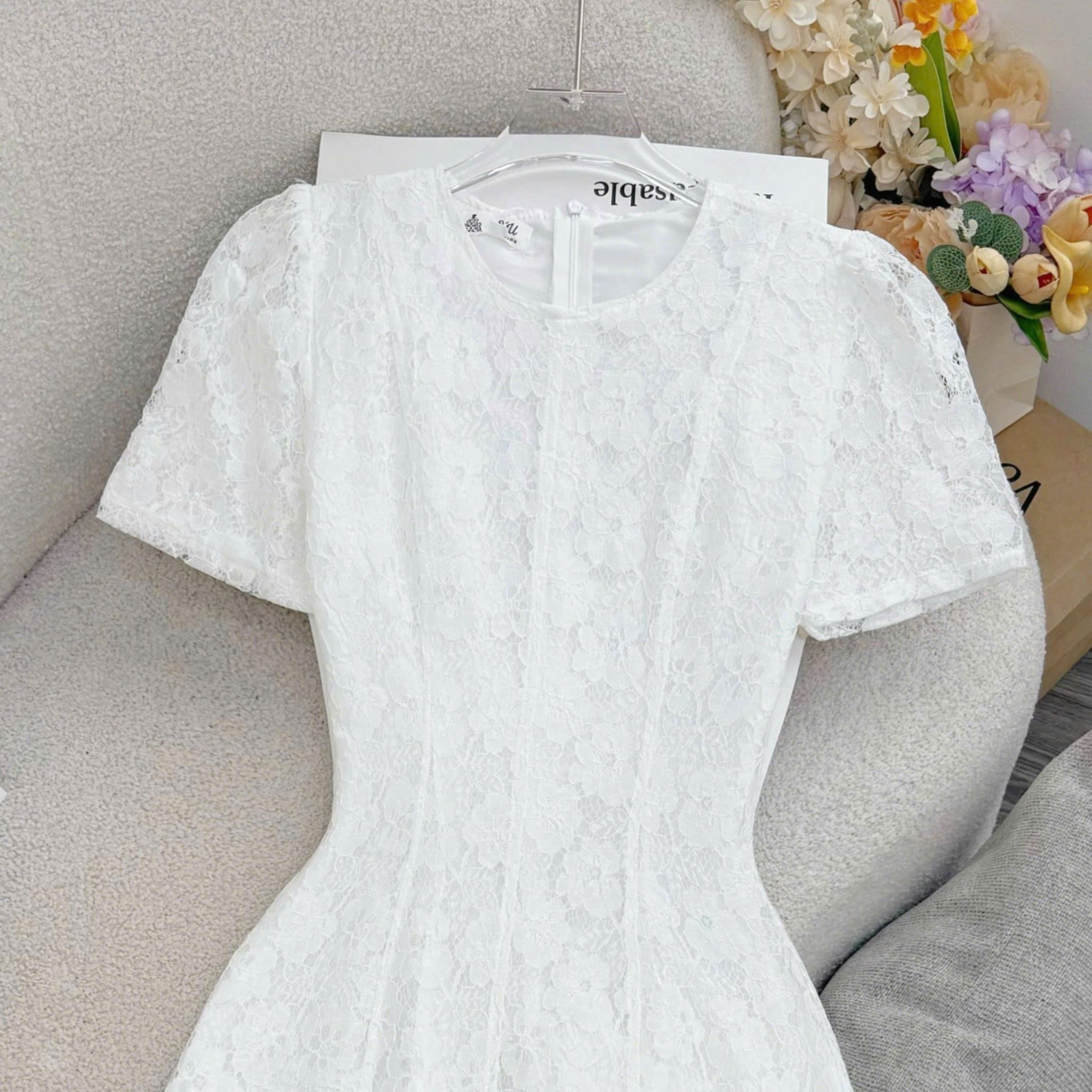 Đầm Thiết Kế Cổ Tròn Dáng Chữ A Đi Tiệc TuTu Store Mã D1618