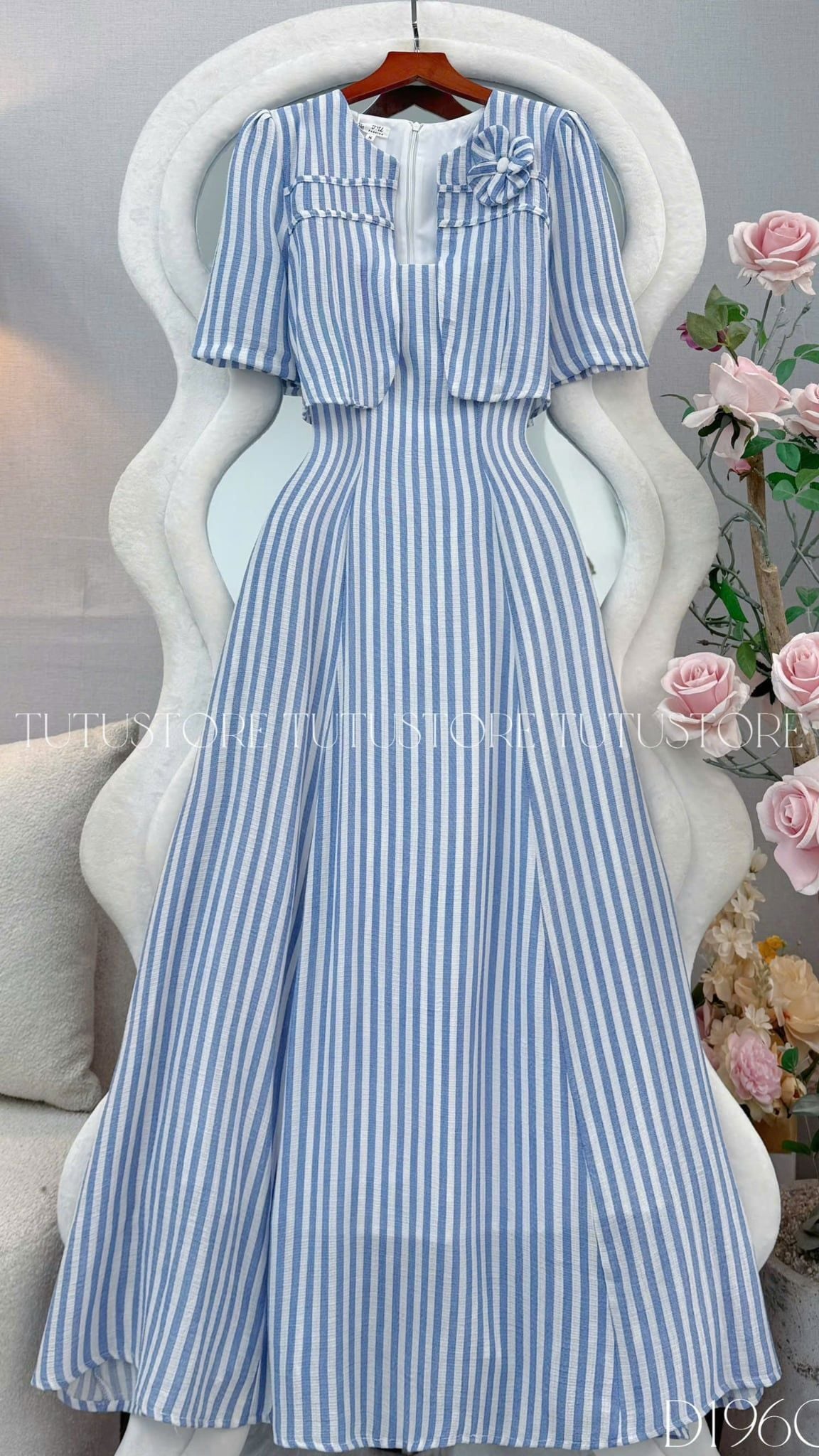 Đầm Thiết Kế Áo Khoác Liền Đầm Đi Tiệc TuTu Store Mã D1960