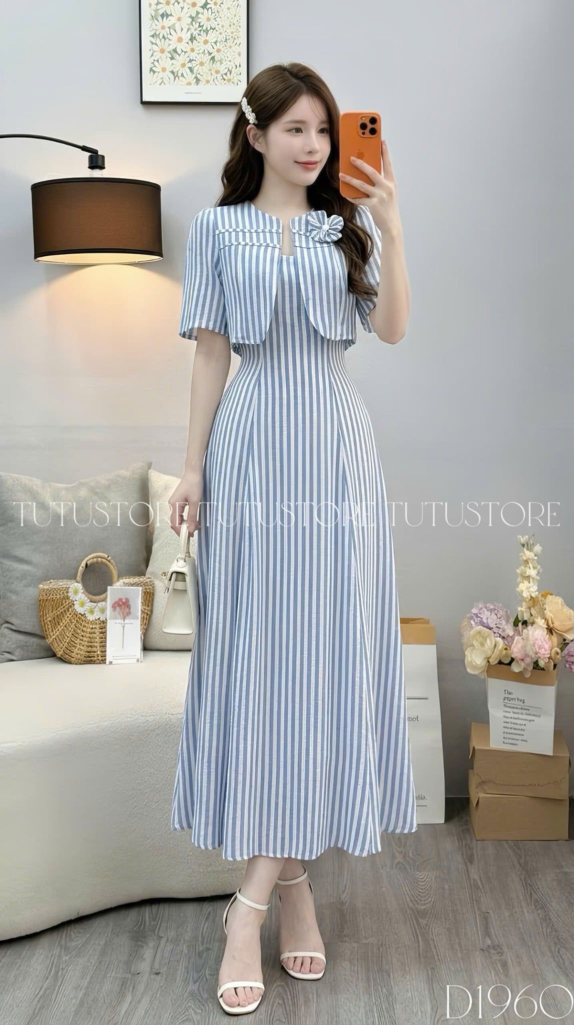 Đầm Thiết Kế Áo Khoác Liền Đầm Đi Tiệc TuTu Store Mã D1960