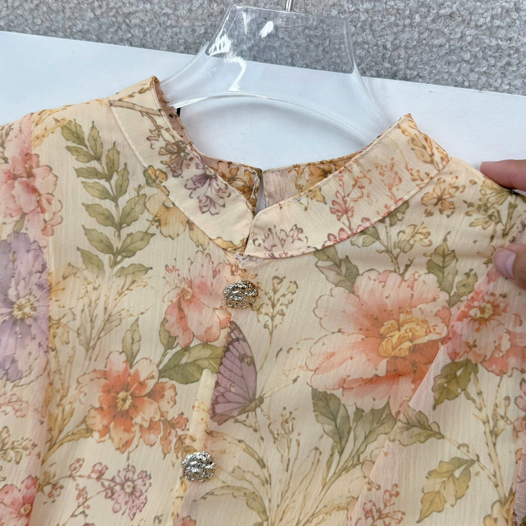 Đầm Thiết Kế Thắt Nơ Eo Cổ Tròn Tay Dài Dáng Xòe Đi Tiệc TuTu Store Mã D1919