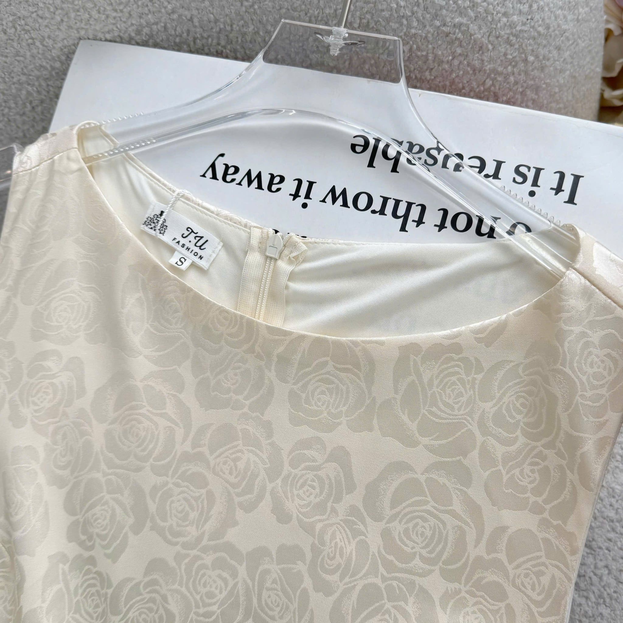 Đầm Thiết Kế Cổ Thuyền Dáng Dài Sang Trọng Đi Tiệc TuTu Store Mã D1949