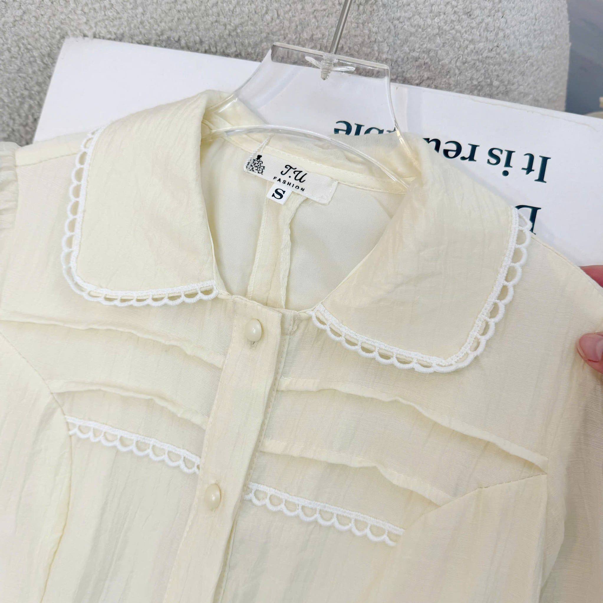 Đầm Thiết Kế Cổ Kiểu Sơ Mi Dáng Xòe Đầm Đi Tiệc TuTu Store Mã D1905