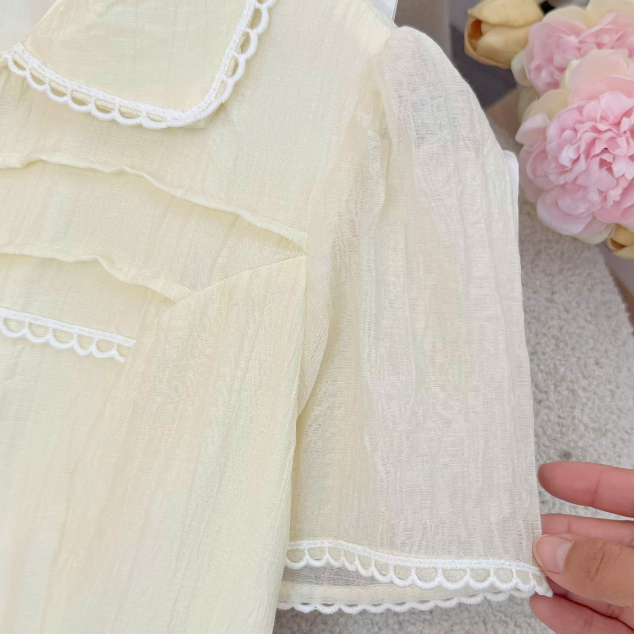 Đầm Thiết Kế Cổ Kiểu Sơ Mi Dáng Xòe Đầm Đi Tiệc TuTu Store Mã D1905