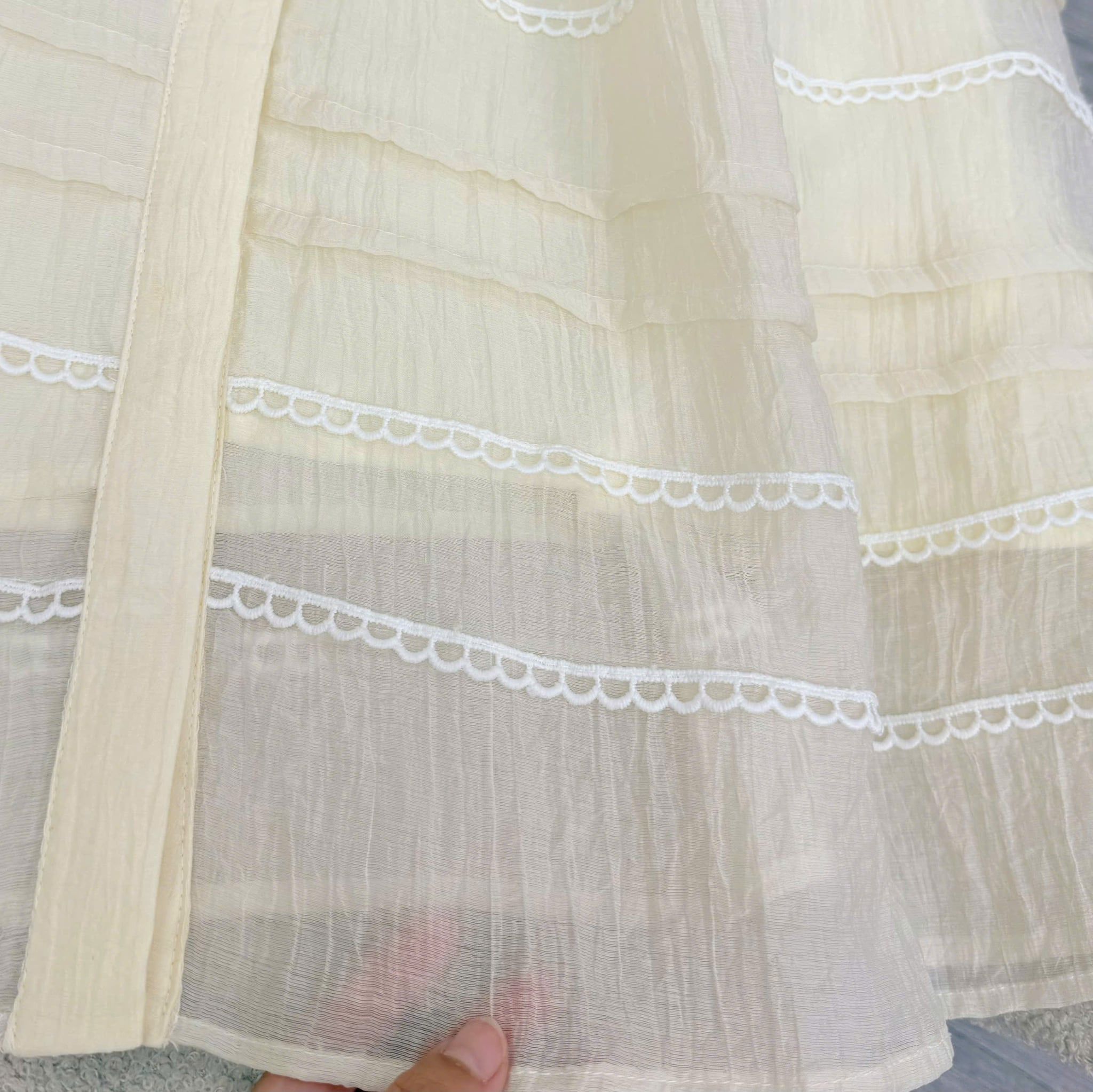 Đầm Thiết Kế Cổ Kiểu Sơ Mi Dáng Xòe Đầm Đi Tiệc TuTu Store Mã D1905