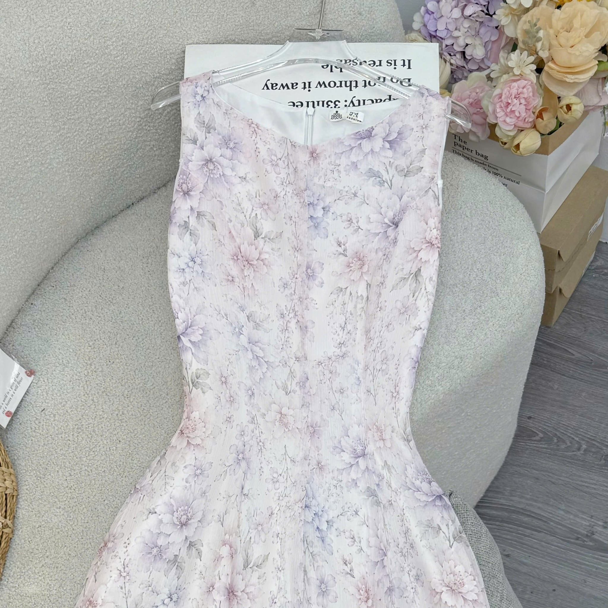 Đầm Thiết Kế Cổ Thuyền Dáng Dài Đi Tiệc TuTu Store Mã D1948