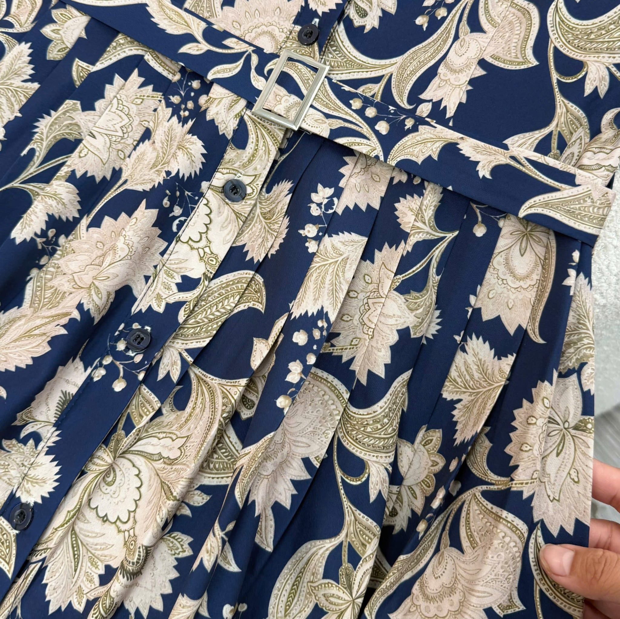 Đầm Thiết Kế Cổ Sơ Mi Dáng Xòe Đầm Đi Tiệc TuTu Store Mã D1939