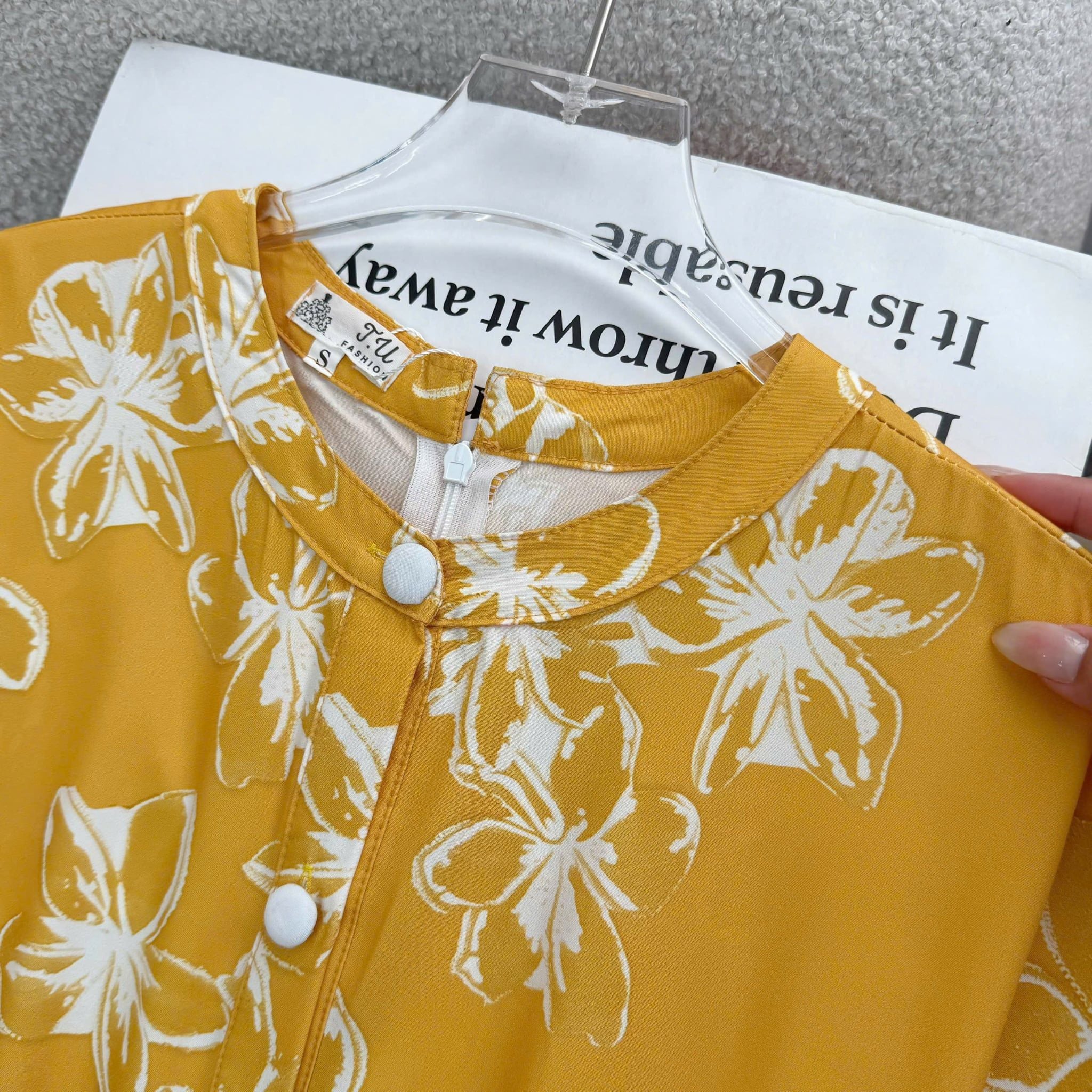 Đầm Thiết Kế Cổ Tròn Dáng Xòe Đi Tiệc TuTu Store Mã D1970