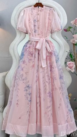 Đầm Thiết Kế Cổ Tròn Dáng Dài Đi Tiệc TuTu Store Mã D1976