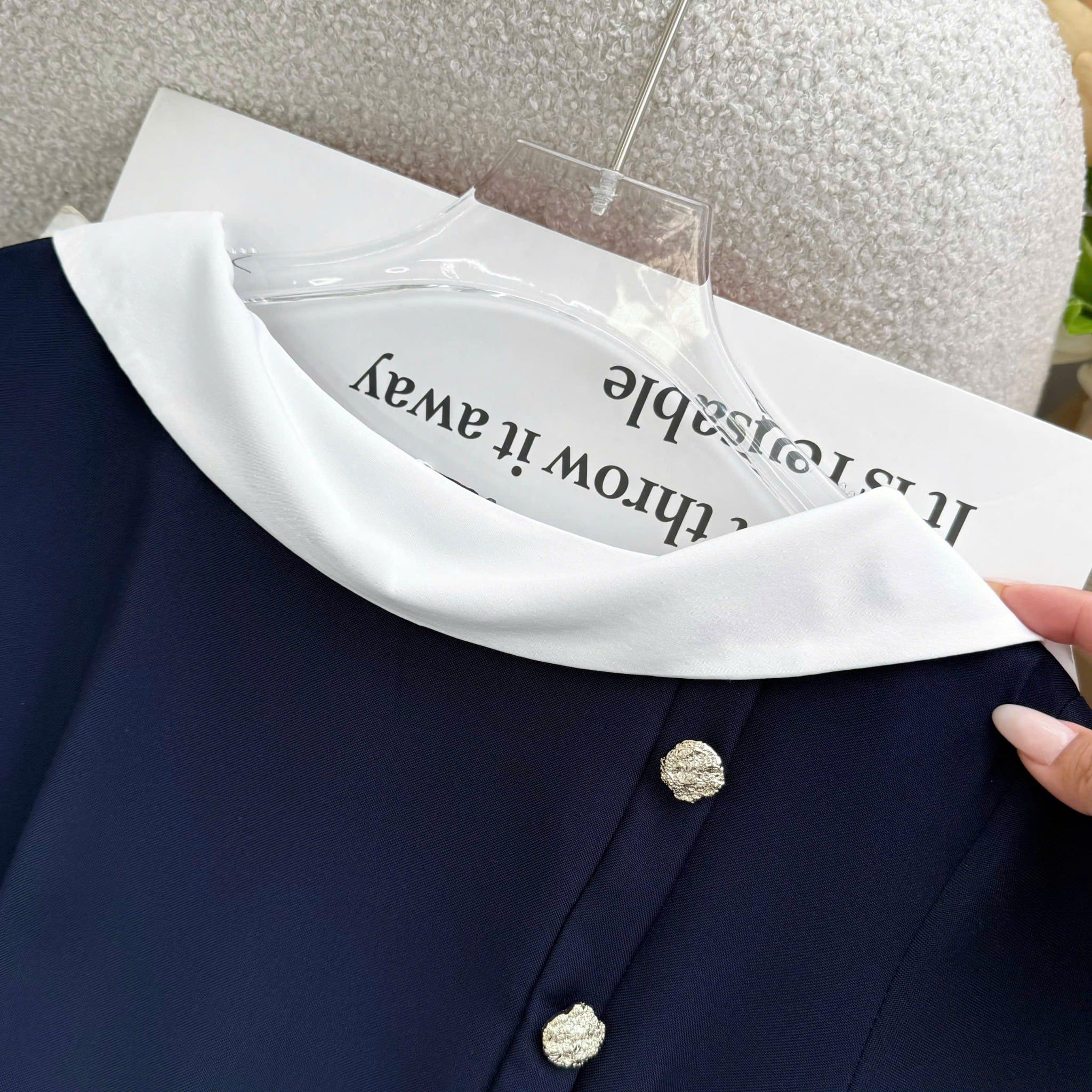 Đầm Cotton Mịn Thiết Kế TuTu Store Phù Hợp Đi Làm Dành Cho Nữ - Mã D1470