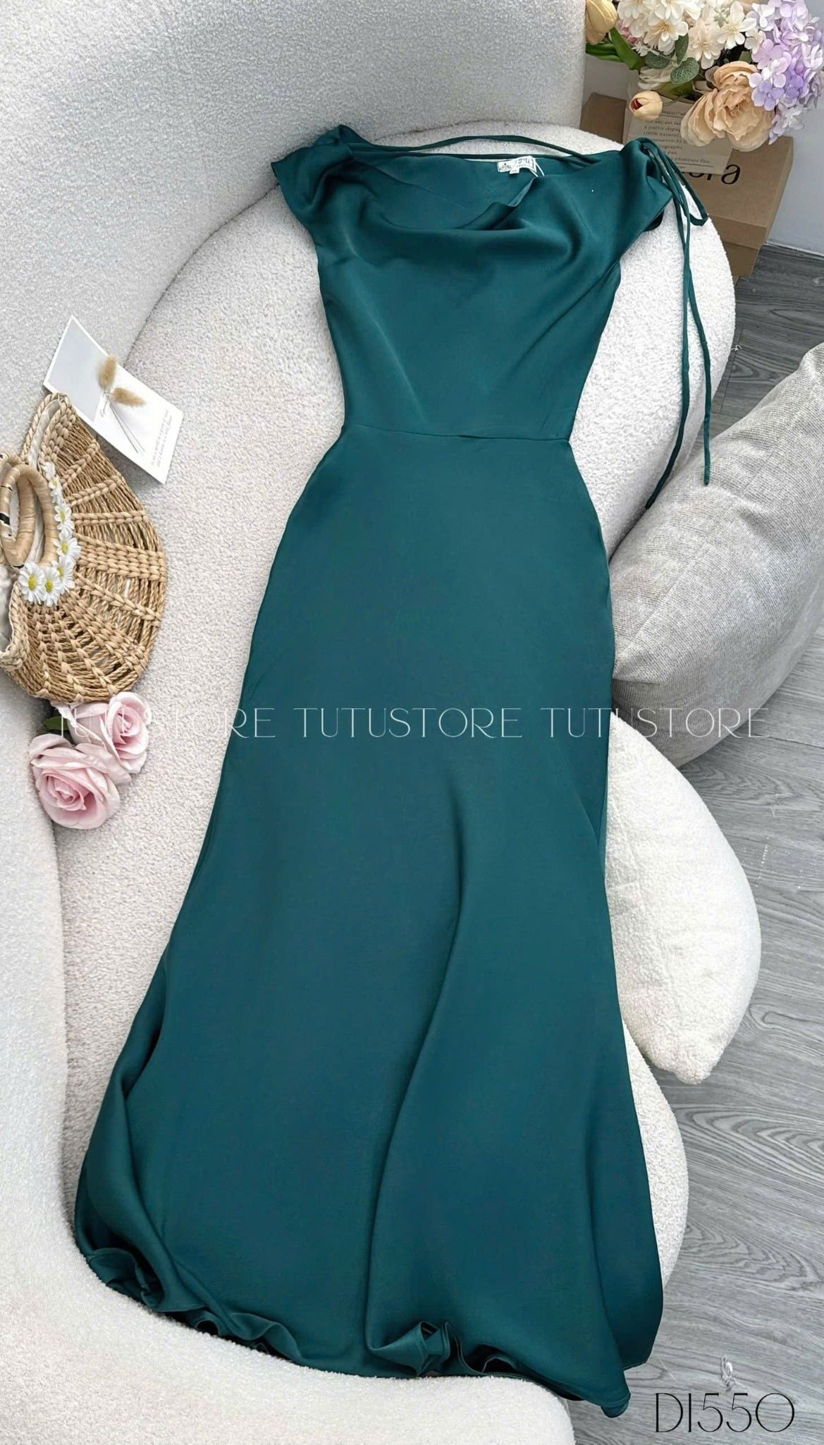 Đầm thiết kế trễ vai đuôi cá đi tiệc TuTu Store - Mã D1550