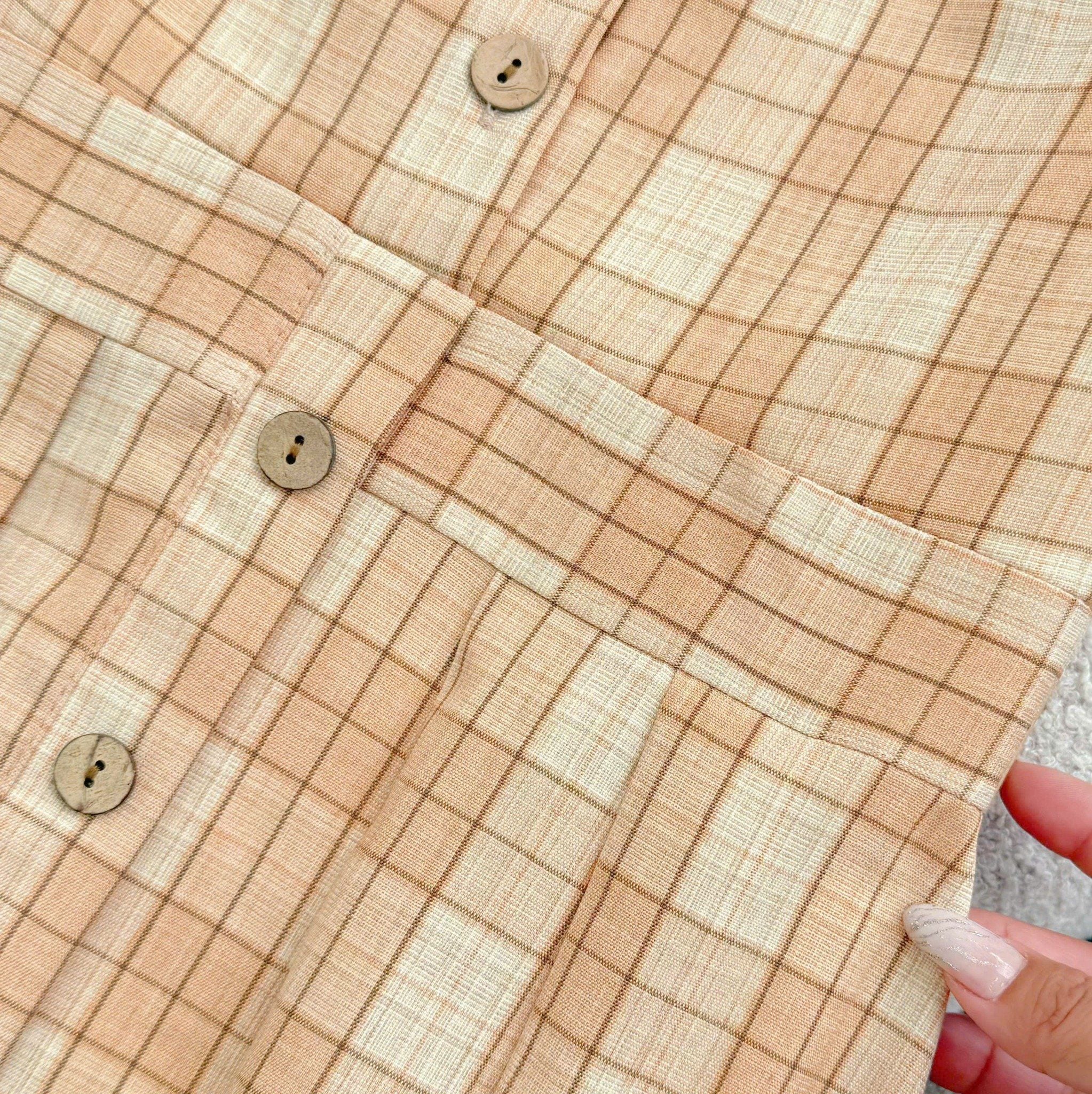 Đầm Cổ Tròn Chất Bố Cotton  Thiết Kế TuTu Store Dành Cho Nữ Mã D1444