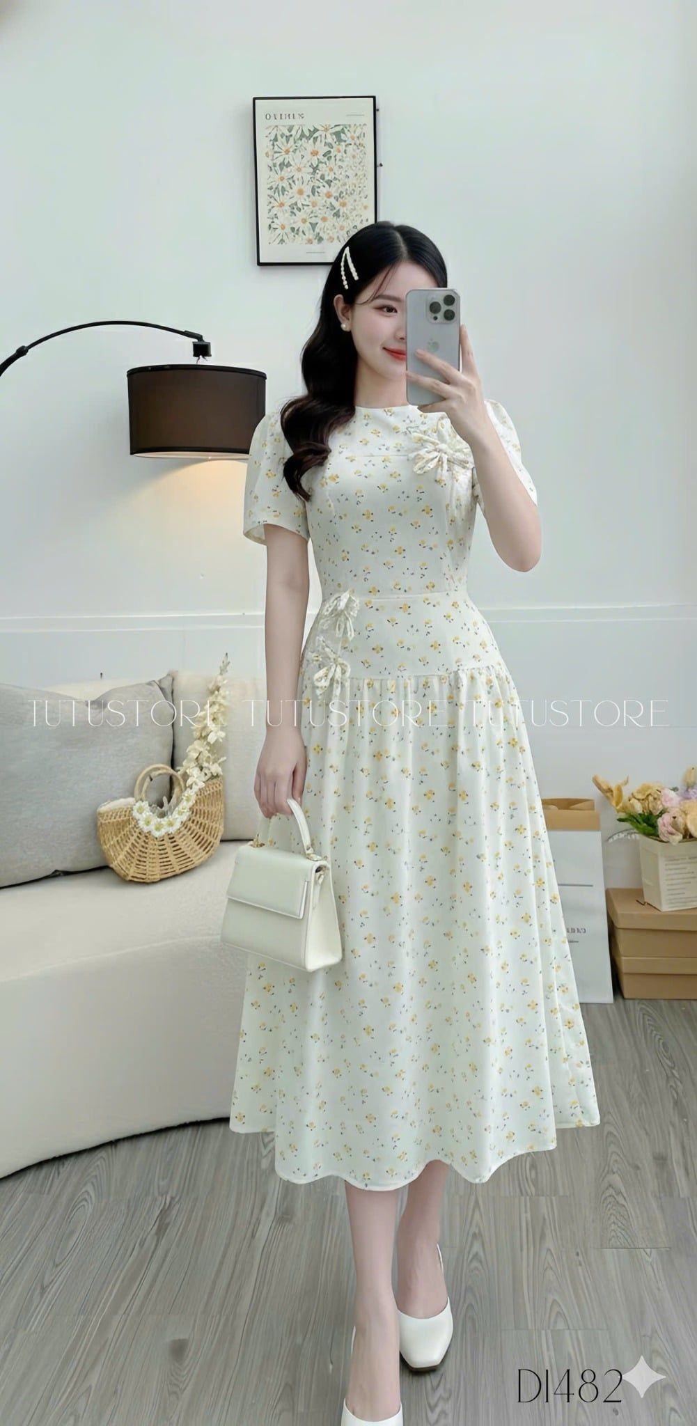 Đầm Thiết Kế TuTu Store - Mã D1482