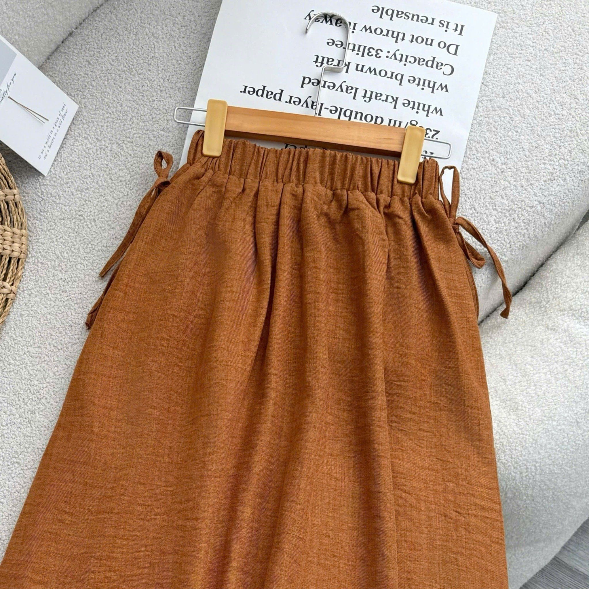 Chân Váy Đũi Lạnh Thiết Kế TuTu Store Phù Hợp Công Sở Dành Cho Nữ - Mã VS633