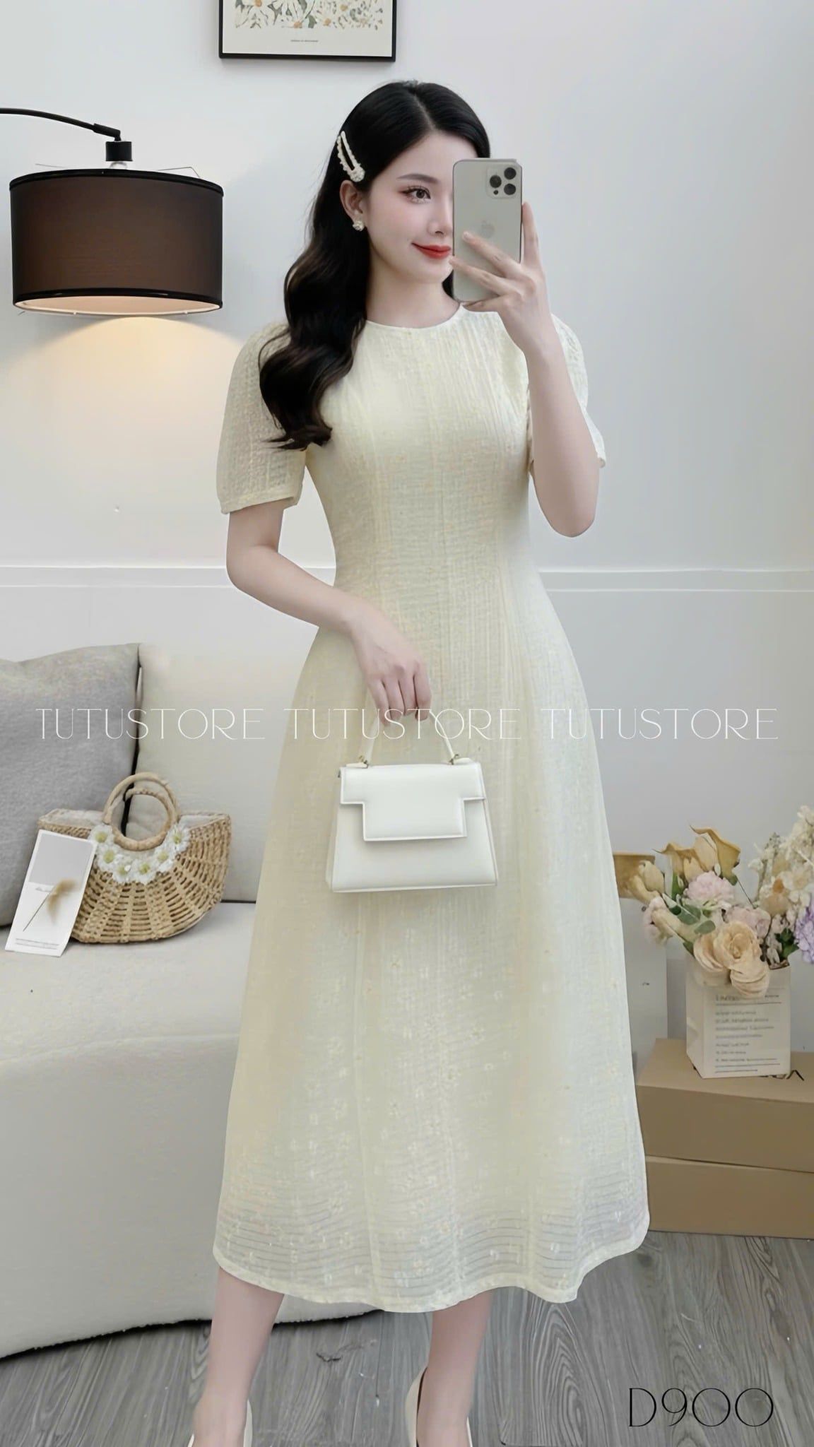 Đầm Xinh Thiết Kế TuTu Store - Mã D900