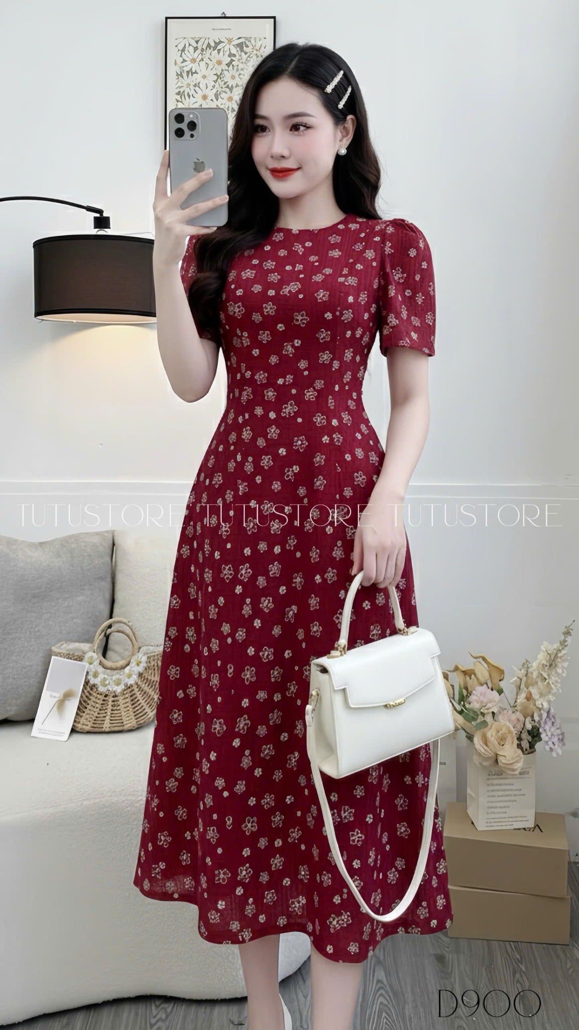 Đầm Xinh Thiết Kế TuTu Store - Mã D900