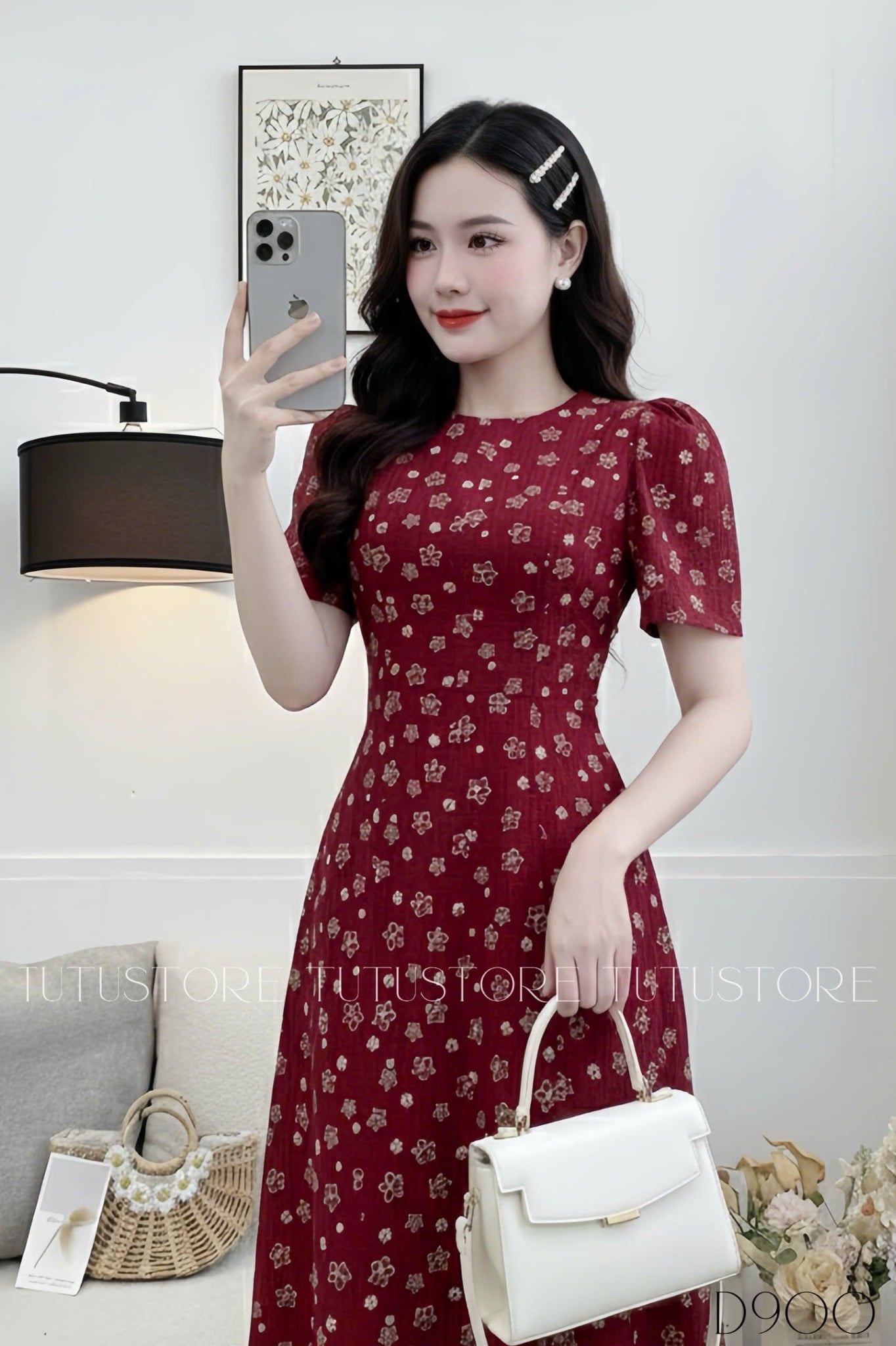 Đầm Xinh Thiết Kế TuTu Store - Mã D900