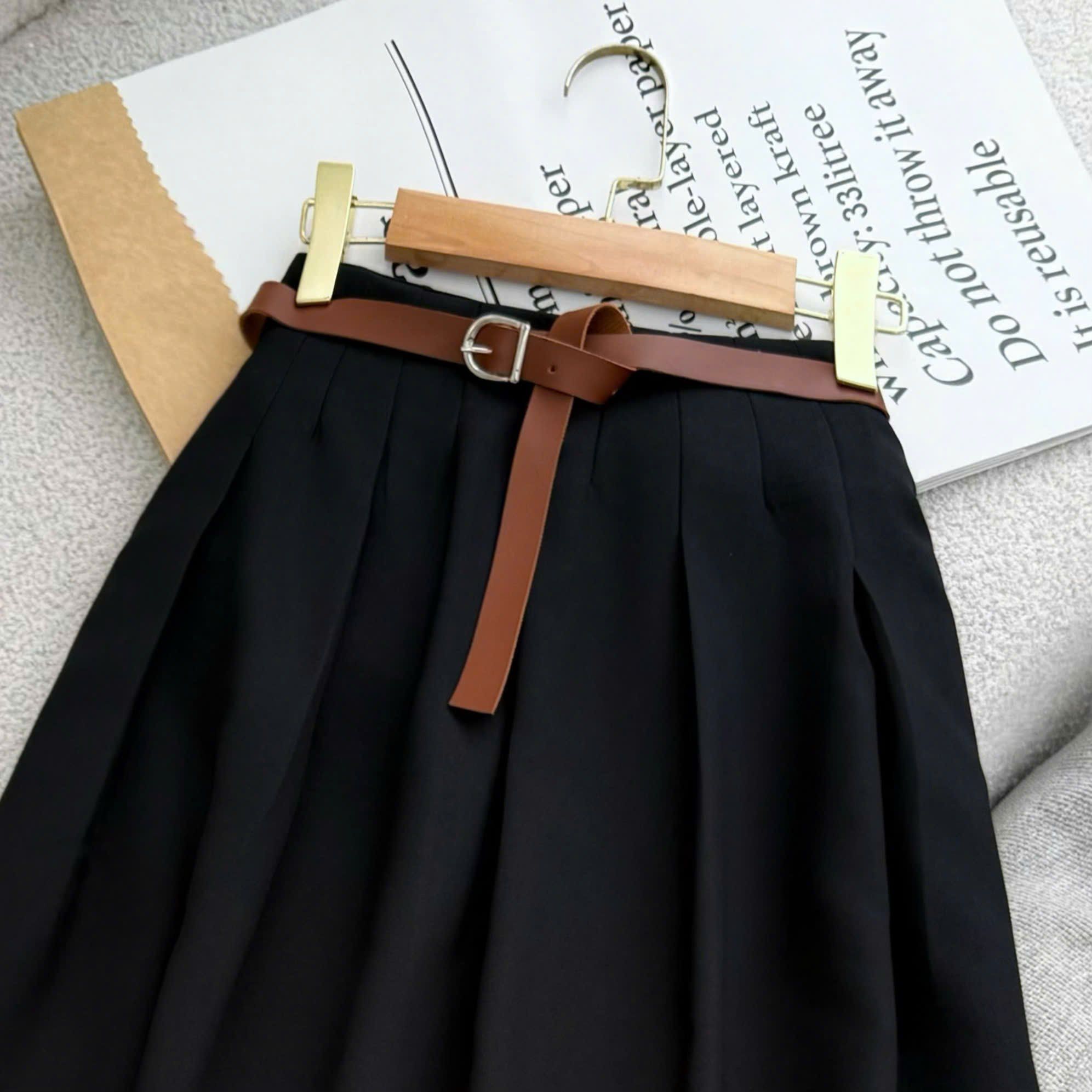 Chân Váy Cotton Mịn Thiết Kế TuTu Store Phù Hợp Công Sở Dành Cho Nữ - Mã V180