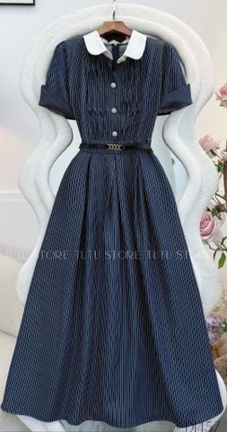 Đầm Bố Cotton Thiết Kế TuTu Store Phù Hợp Đi Tiệc Dành Cho Nữ - Mã D1457