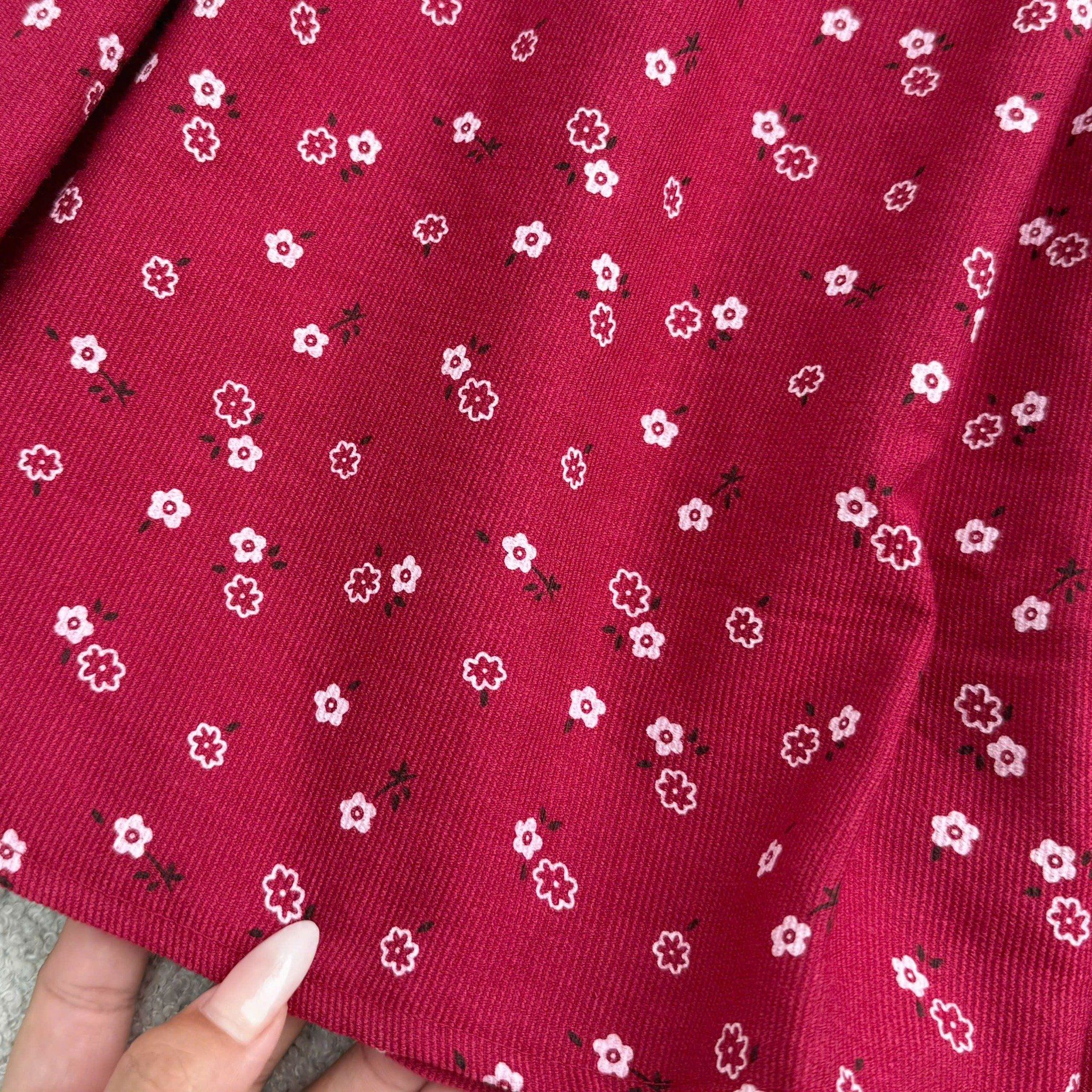 Đầm Nhung Tăm Thiết Kế TuTu Store Phù Hợp Đi Chơi Dành Cho Nữ - Mã D1468