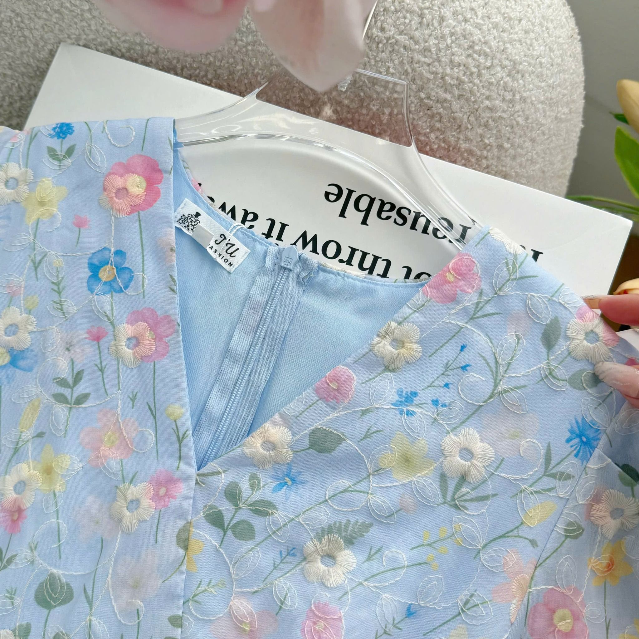 Đầm Kate Thêu Thiết Kế TuTu Store Phù Hợp Đi Tiệc Dành Cho Nữ - Mã D1467