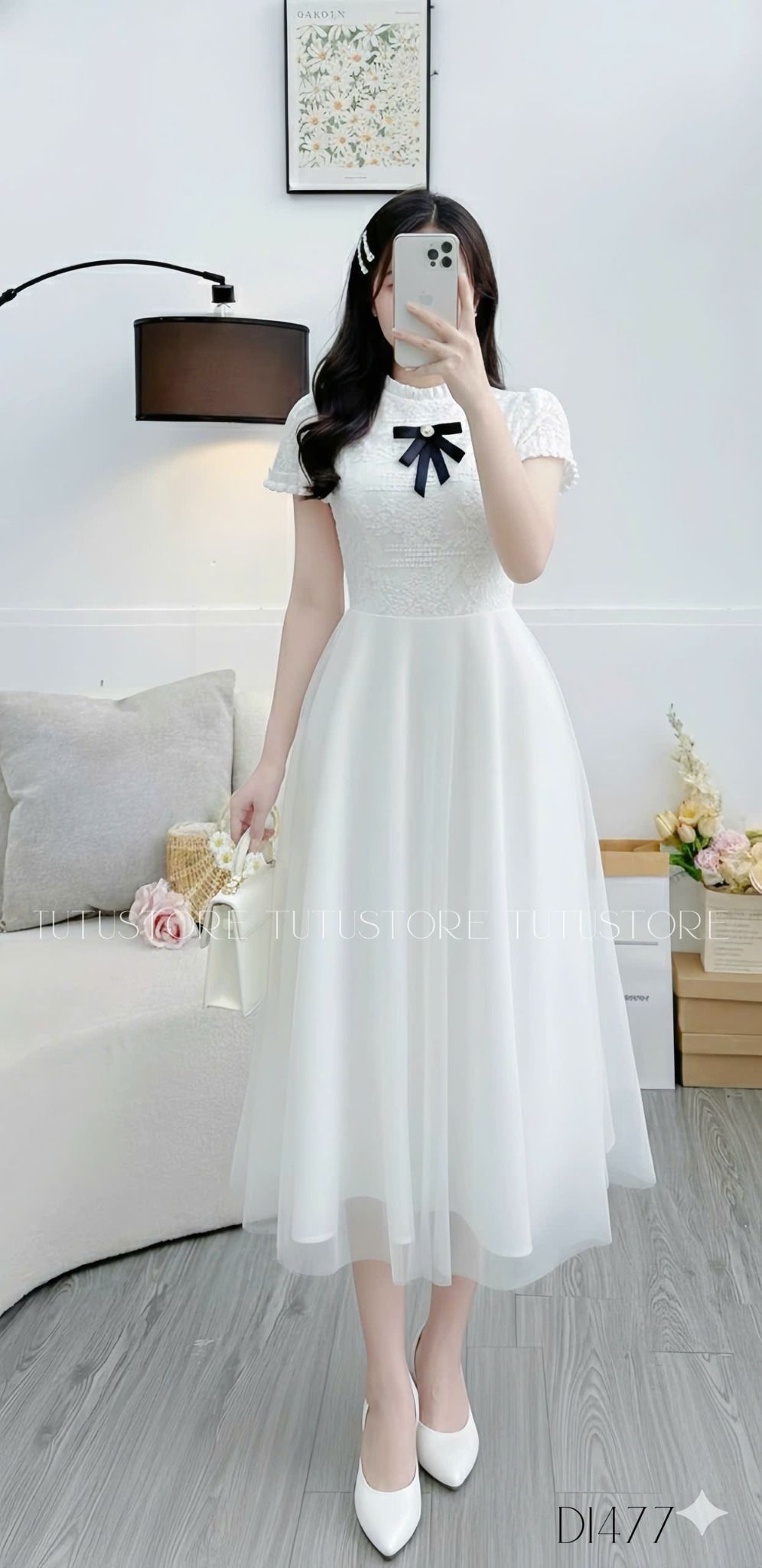Đầm Thiết Kế TuTu Store - Mã D1477