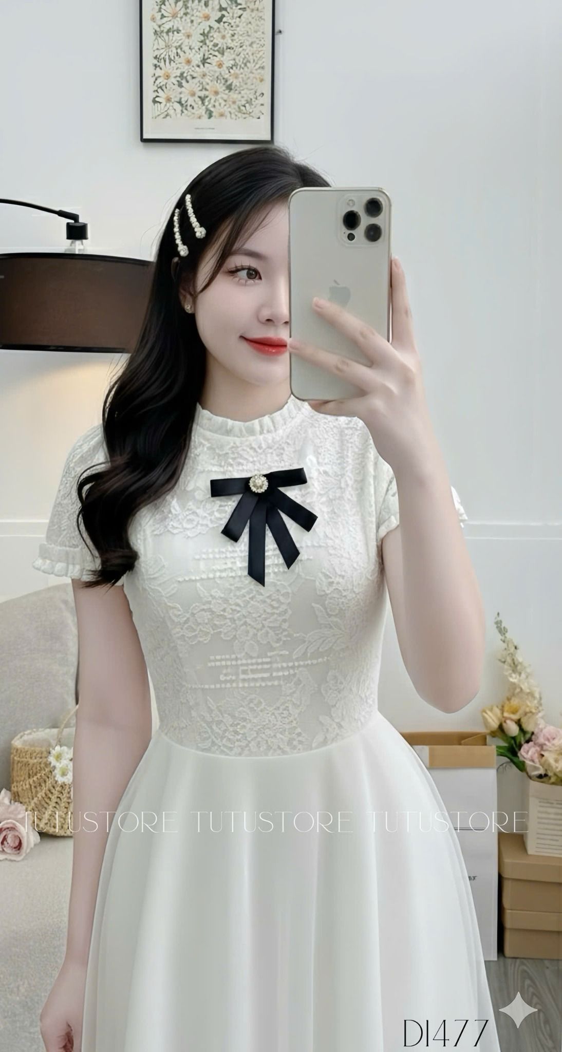 Đầm Thiết Kế TuTu Store - Mã D1477