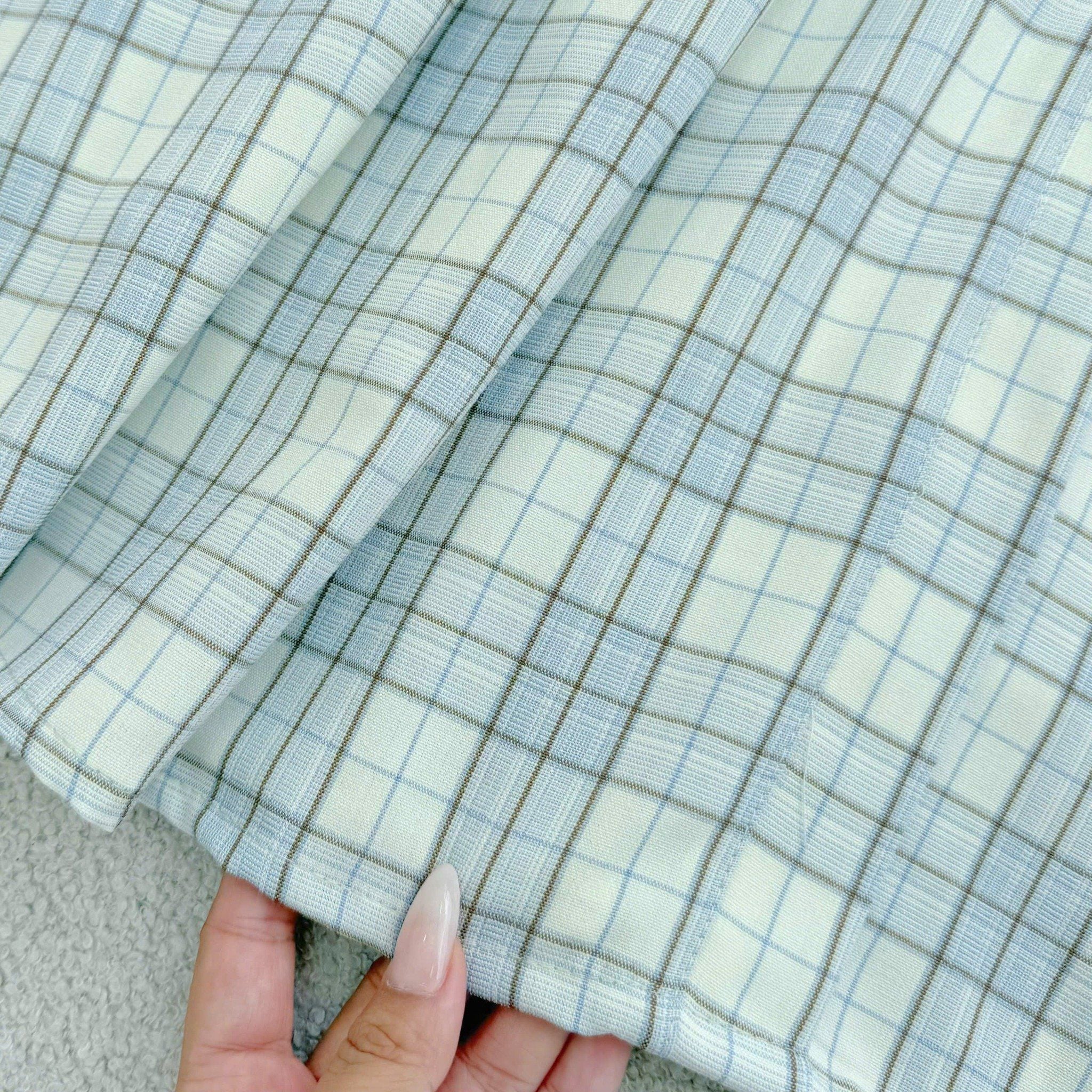 Đầm Cổ Tròn Chất Bố Cotton  Thiết Kế TuTu Store Dành Cho Nữ Mã D1444