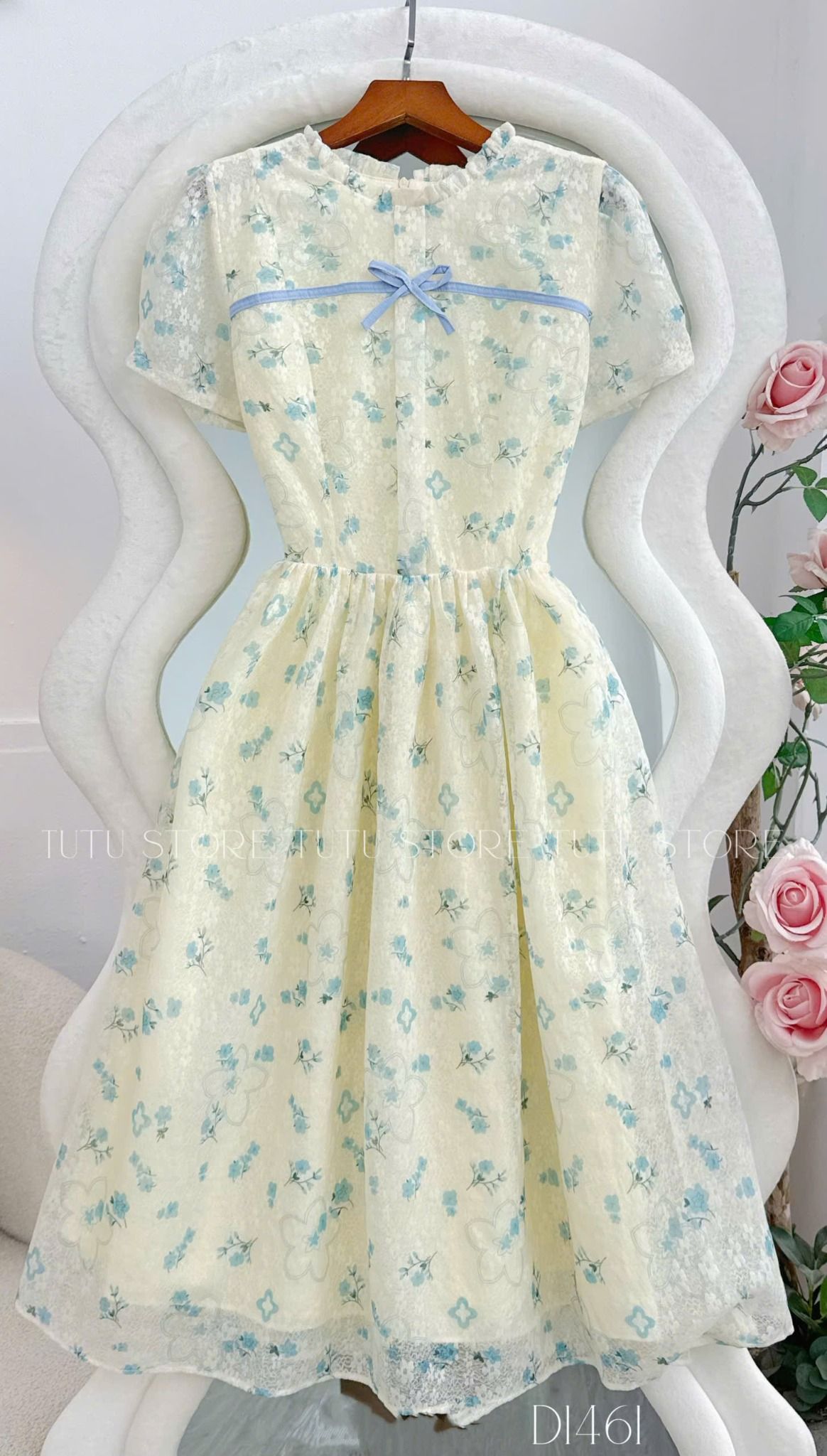 Đầm Xô Len Thiết Kế TuTu Store Phù Hợp Đi Chơi Dành Cho Nữ - Mã D1461