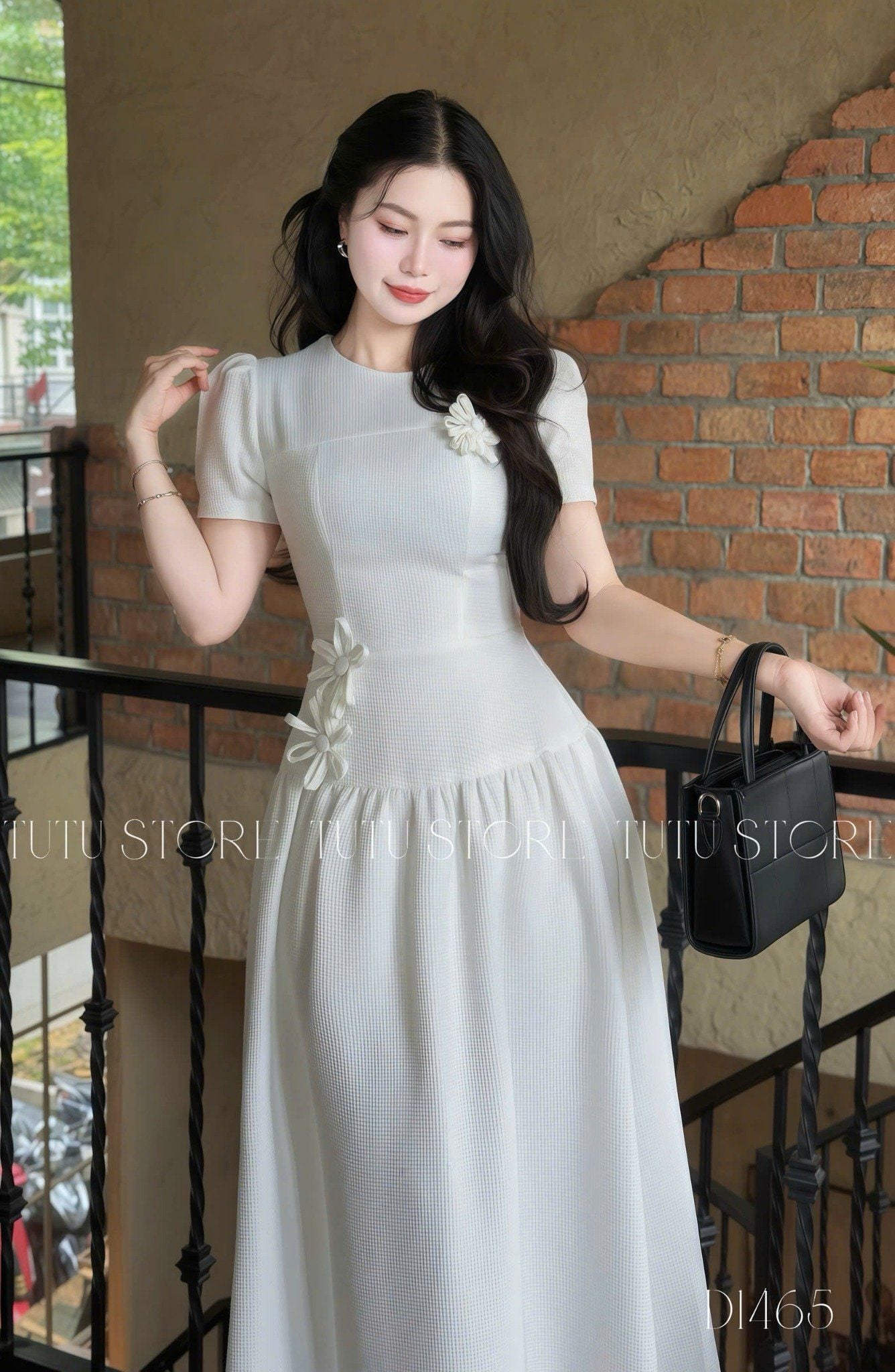 Đầm Bố Lendy Thiết Kế TuTu Store Phù Hợp Đi Tiệc Dành Cho Nữ - Mã D1465