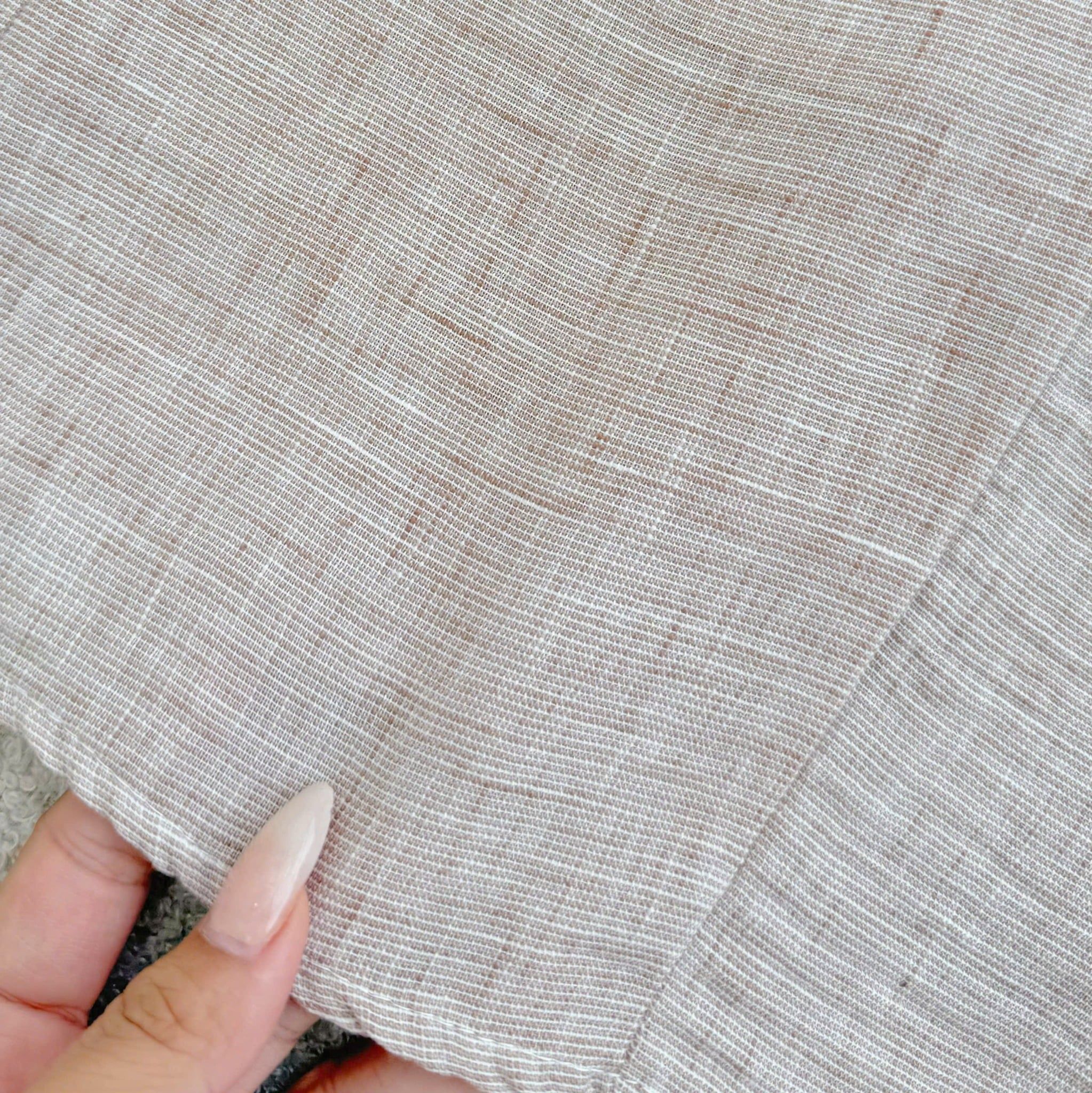 Đầm Linen Xước Thiết Kế TuTu Store Phù Hợp Đi Làm Dành Cho Nữ - Mã D1466