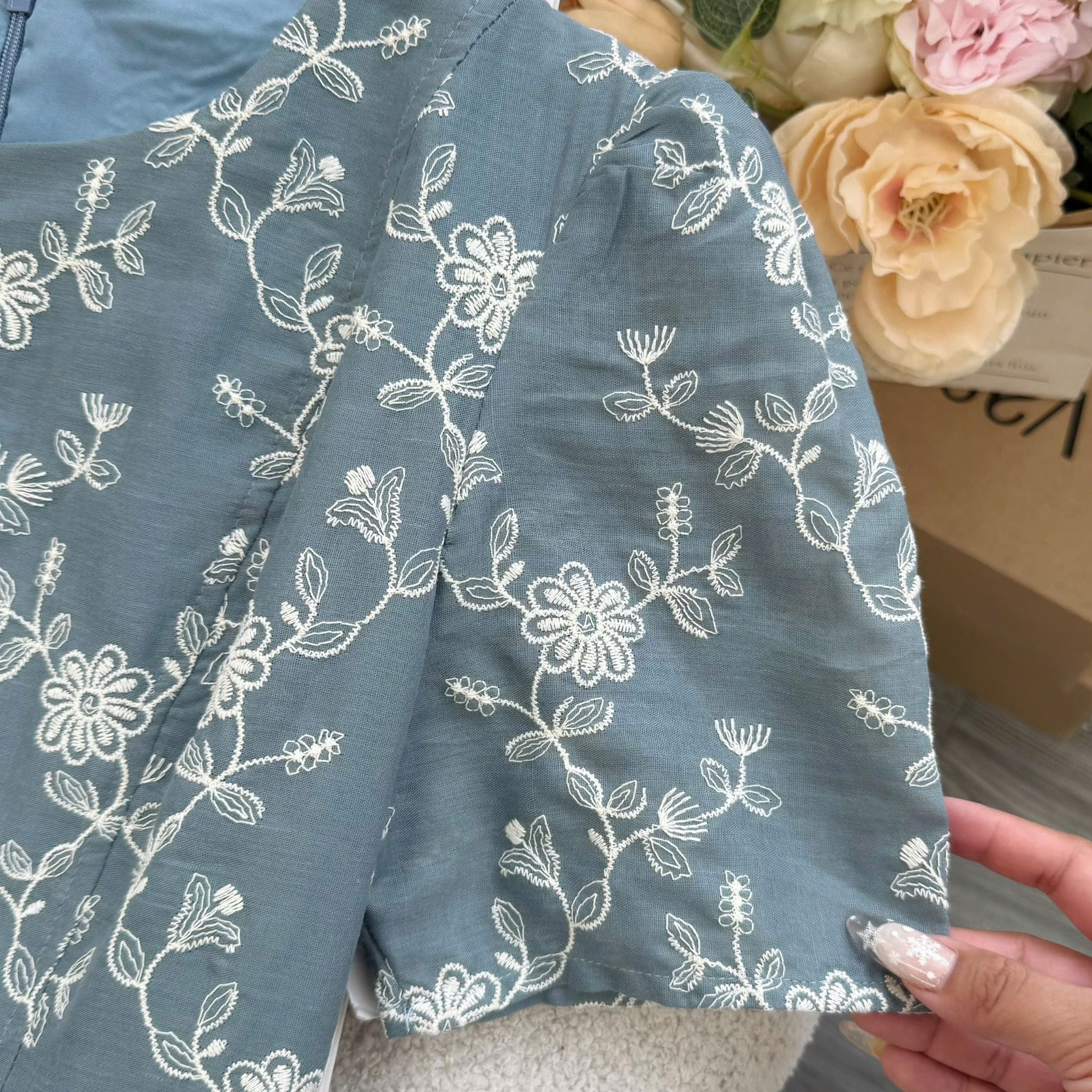 Đầm thiết kế cổ tròn đi tiệc TuTu Store - Mã D1552