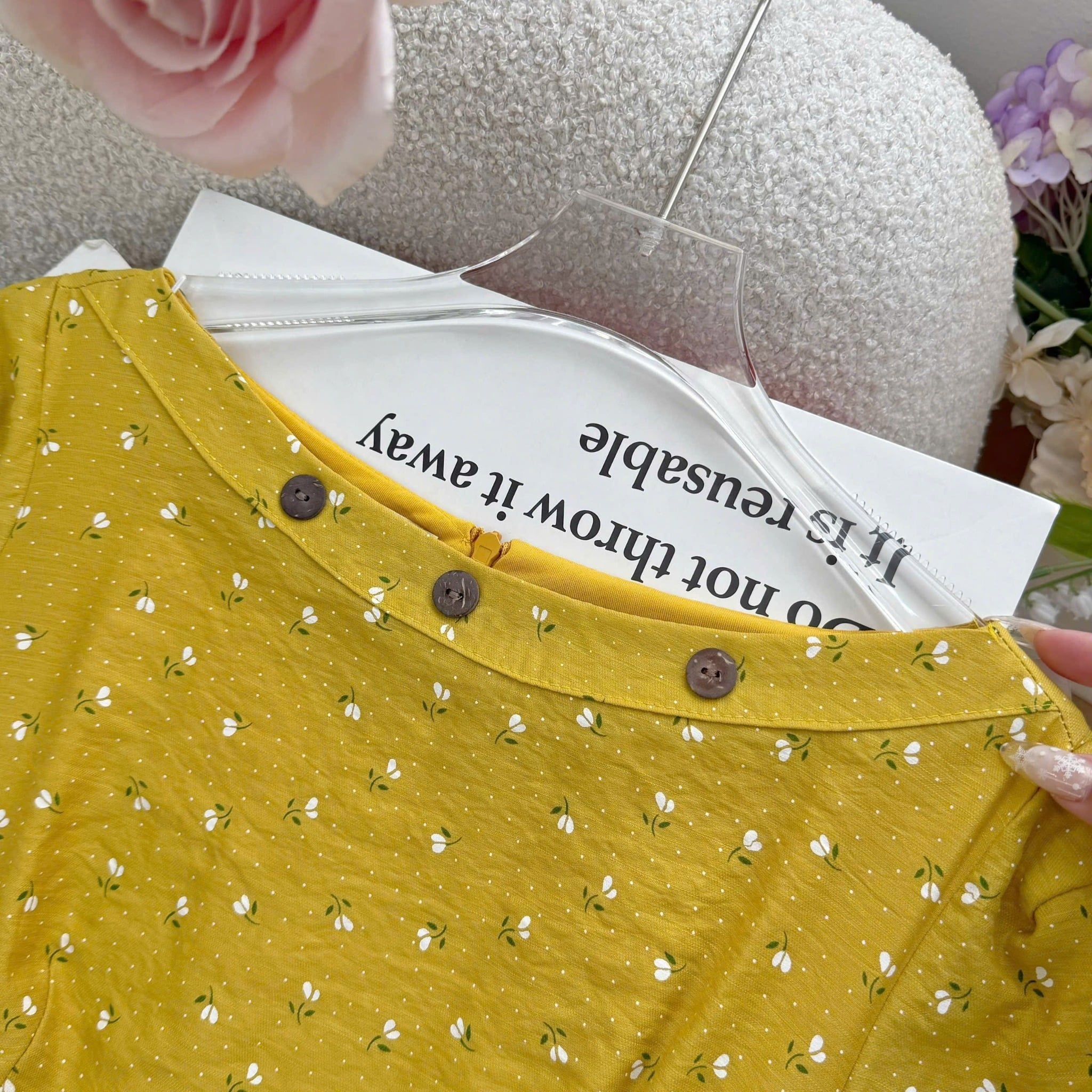 Đầm thiết kế dàng chữ A công sở TuTu Store - Mã D1490