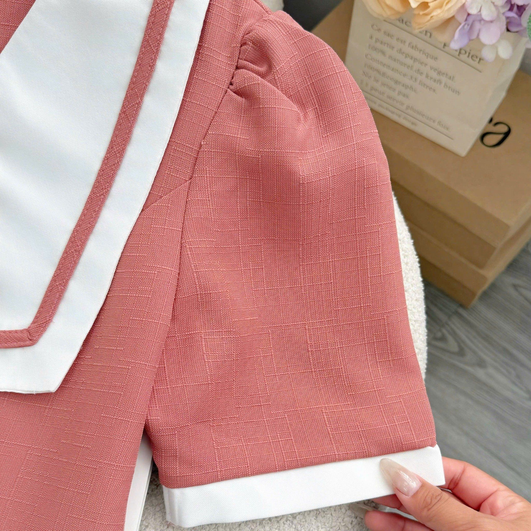 Đầm Linen Gân Thiết Kế TuTu Store Phù Hợp Công Sở Dành Cho Nữ - Mã D1439