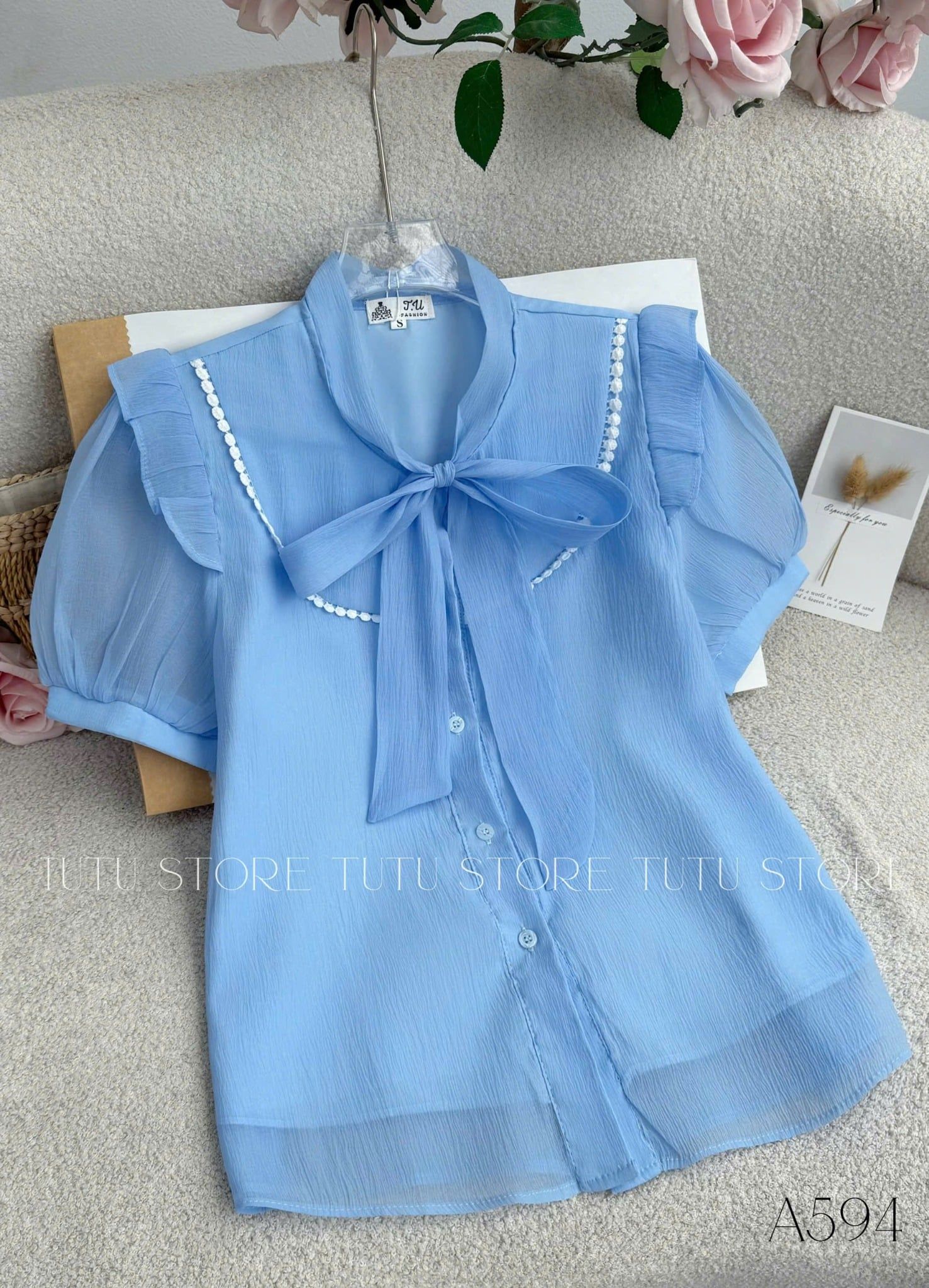 Áo Thiết Kế TuTu Store - Mã A594