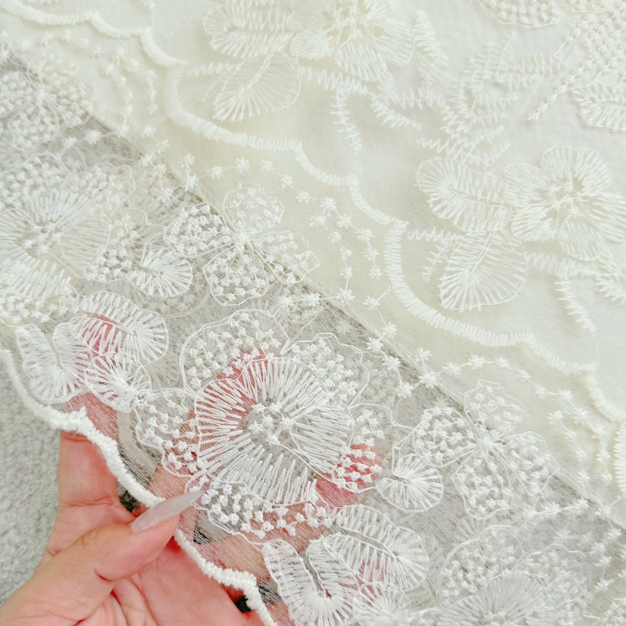 Đầm Ren Cotton Thiết Kế TuTu Store Phù Hợp Đi Tiệc Dành Cho Nữ - Mã D1416