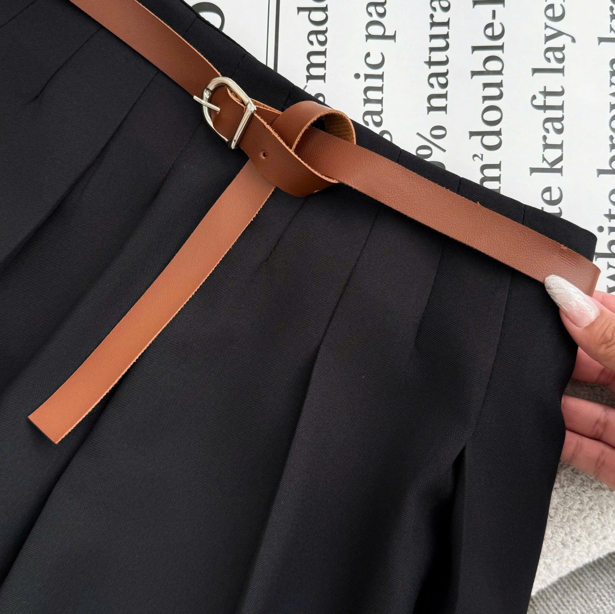 Chân Váy Cotton Mịn Thiết Kế TuTu Store Phù Hợp Công Sở Dành Cho Nữ - Mã V180