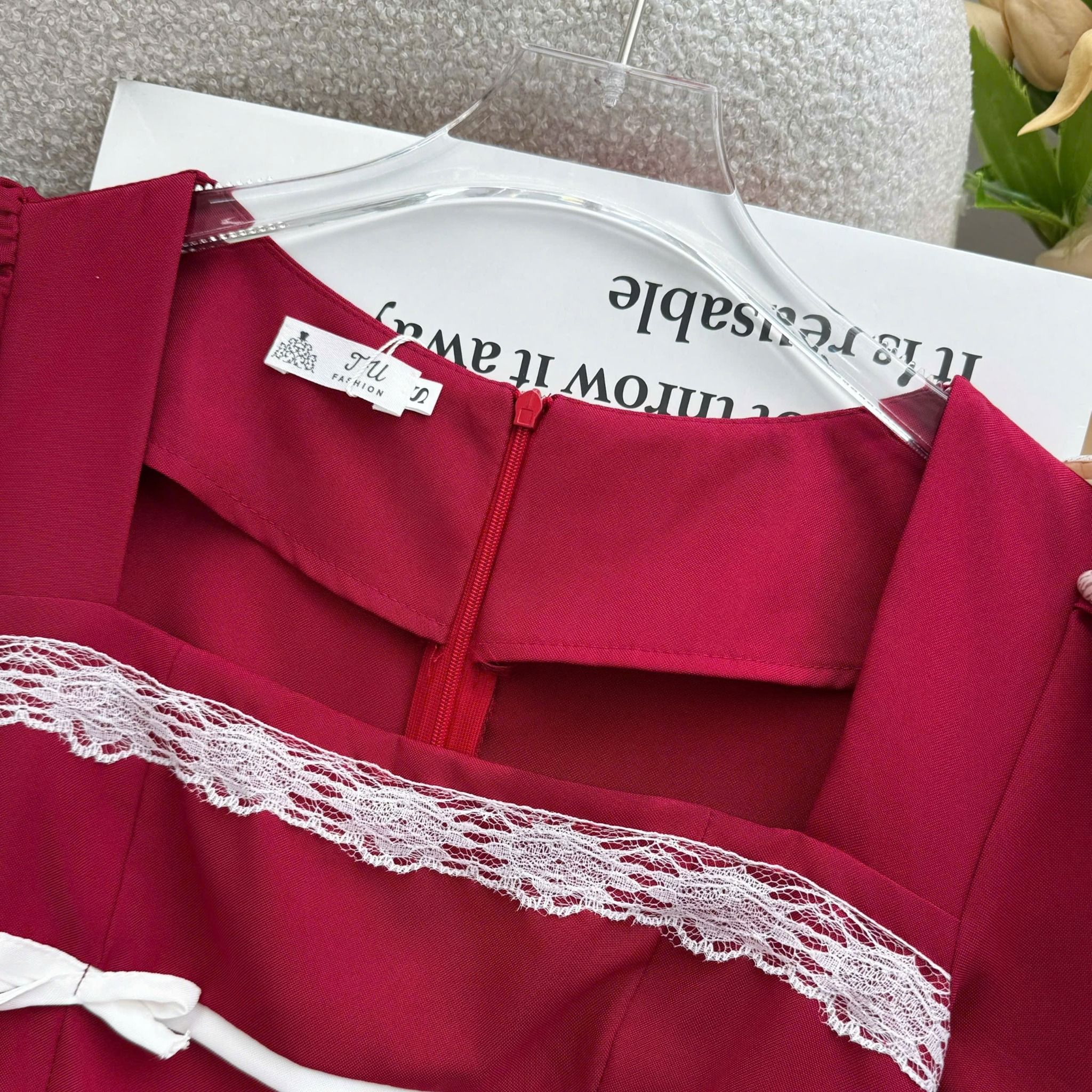 Đầm Cotton Mịn Thiết Kế TuTu Store Phù Hợp Đi Chơi Dành Cho Nữ - Mã D1462