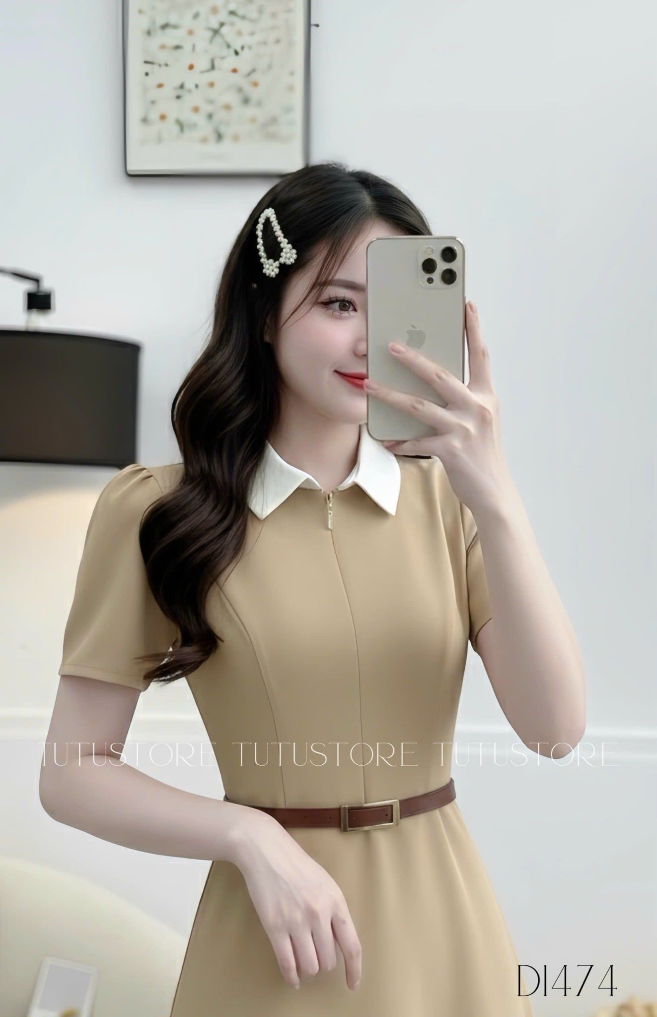 Đầm Thiết Kế TuTu Store - Mã D1474