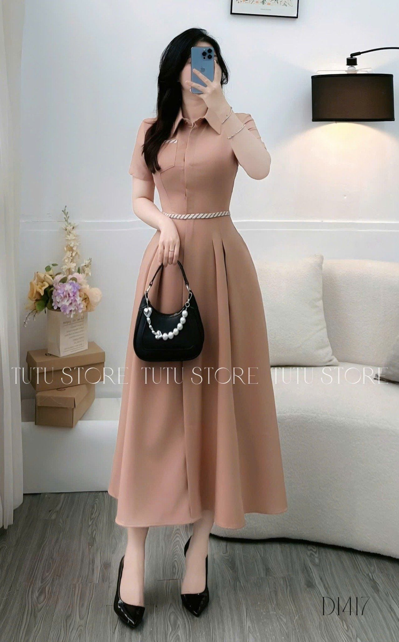 Đầm Ford Thiết Kế TuTu Store Phù Hợp Đi Làm Dành Cho Nữ - Mã D1417