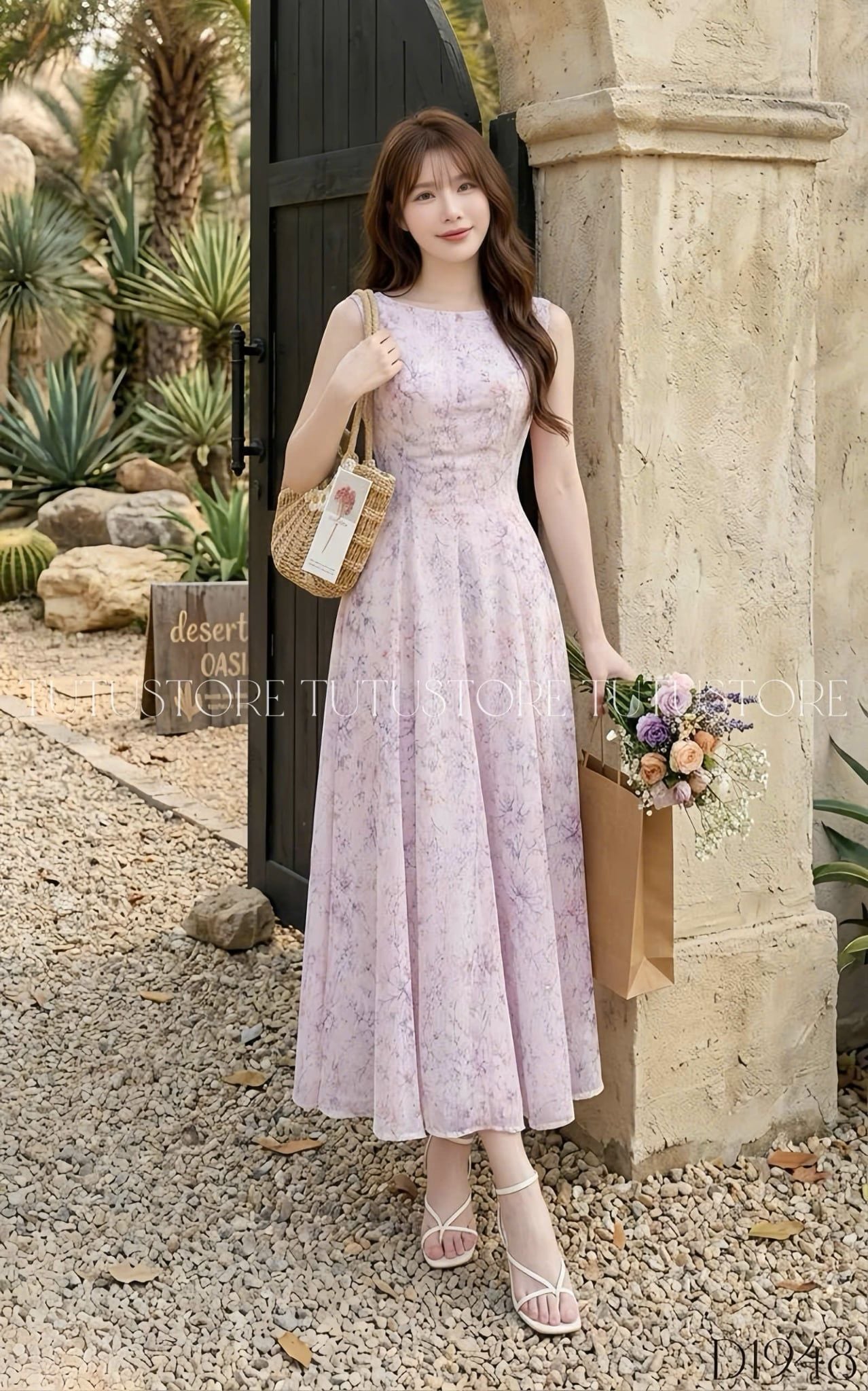 Đầm Thiết Kế Cổ Thuyền Dáng Dài Đi Tiệc TuTu Store Mã D1948