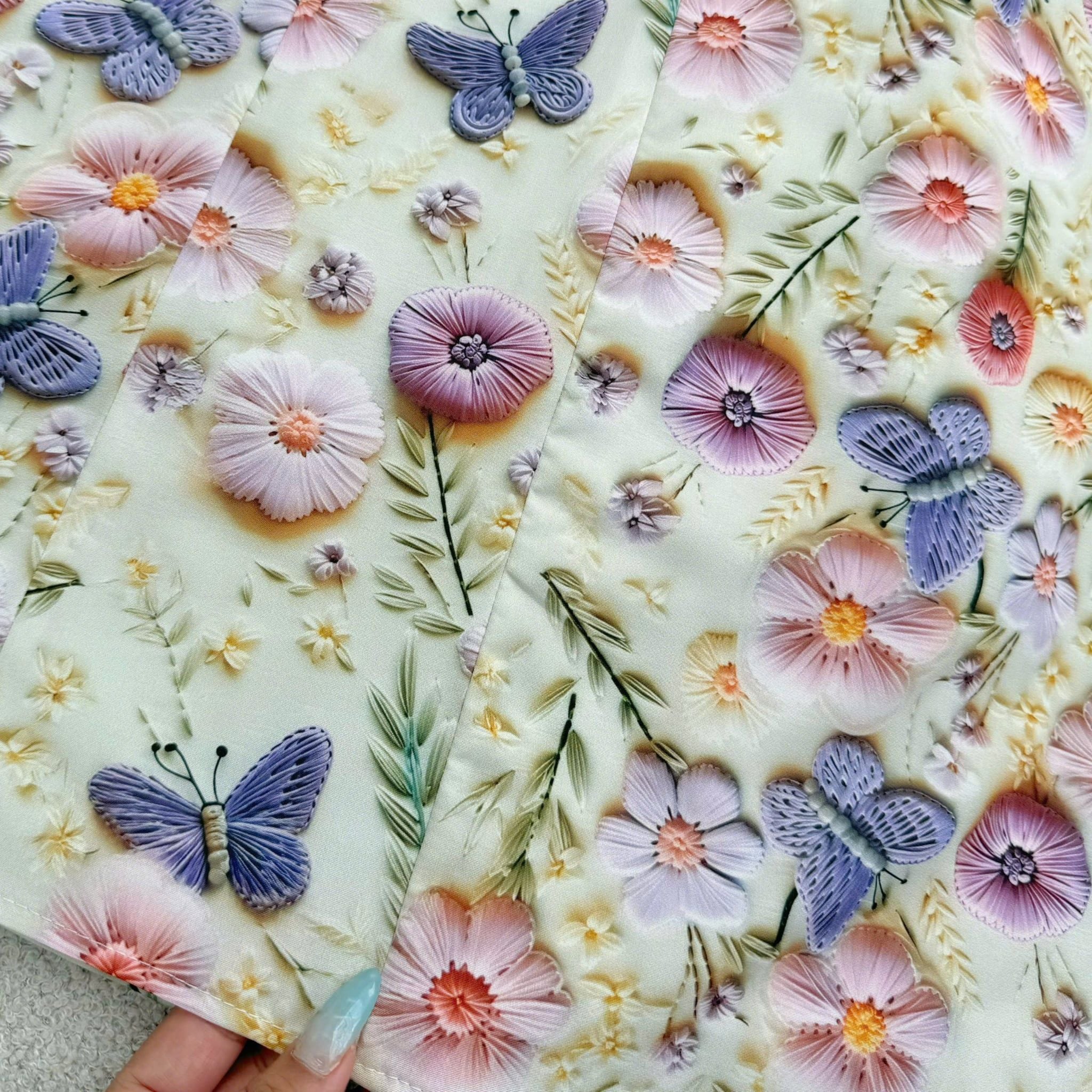 Đầm Hoa Thiết Kế Cổ Tròn Dáng Đuôi Cá Nhẹ Đầm Đi Tiệc TuTu Store Mã D1852